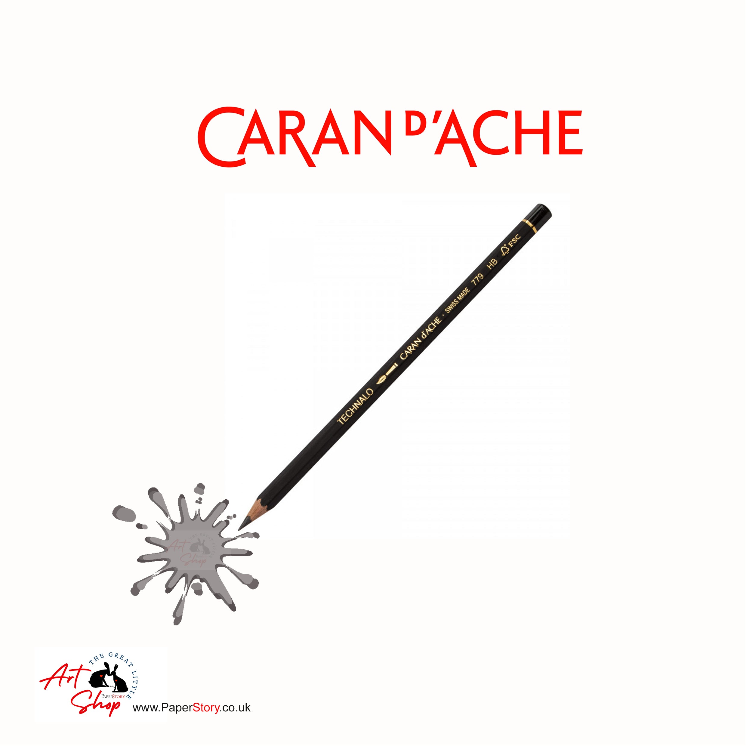 Caran d'Ache Technalo Water-soluble Graphite pencil B