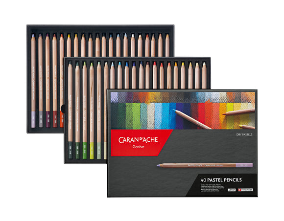 Caran d'Ache Artist Pastel Pencil set 40
