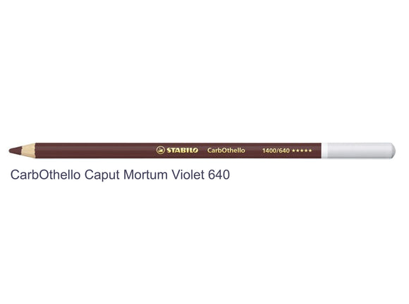 Caput mortum violet 640 STABILO CarbOthello chalk-pastel pencils