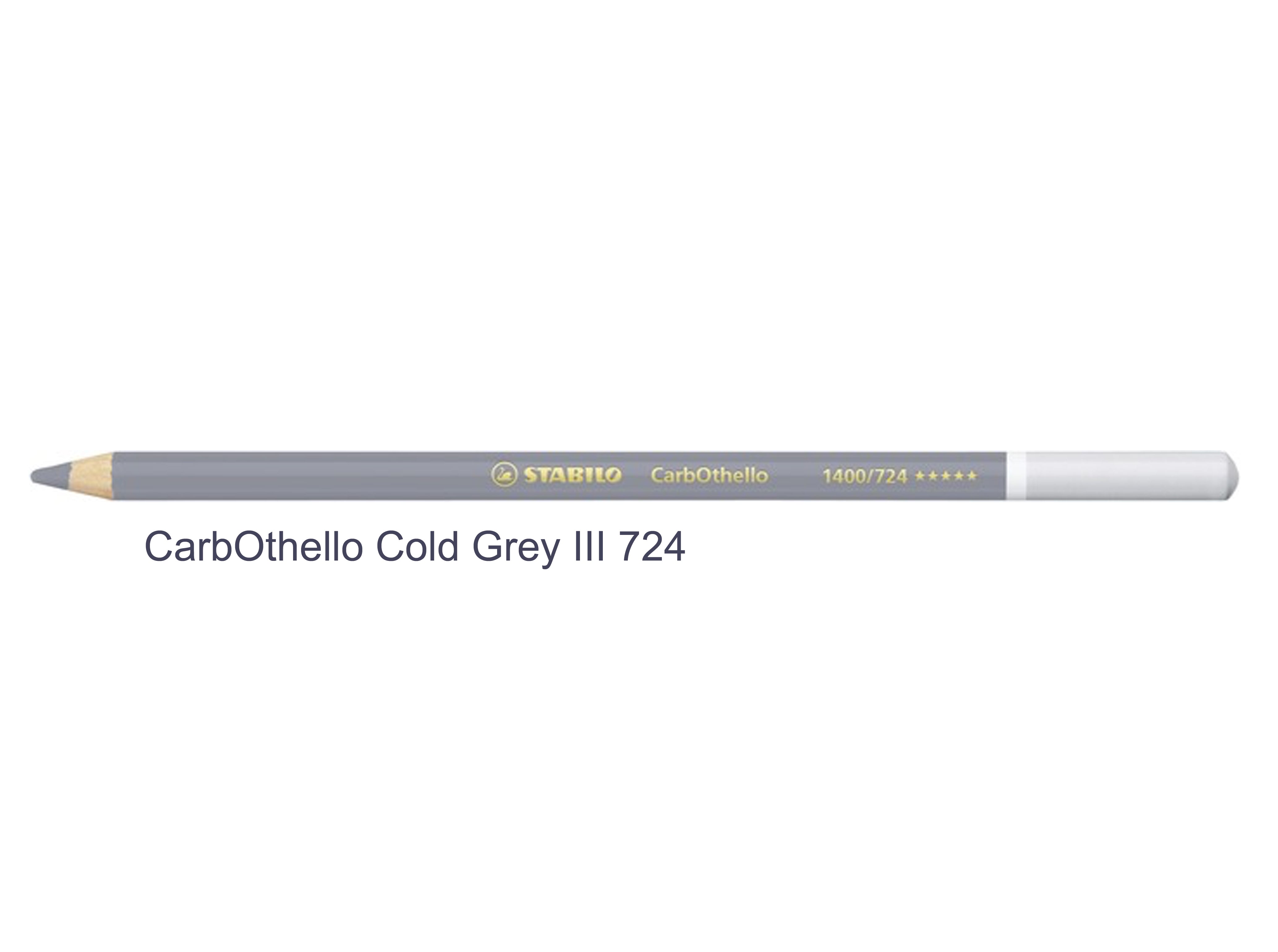 cold grey iii 724 STABILO CarbOthello chalk-pastel pencils