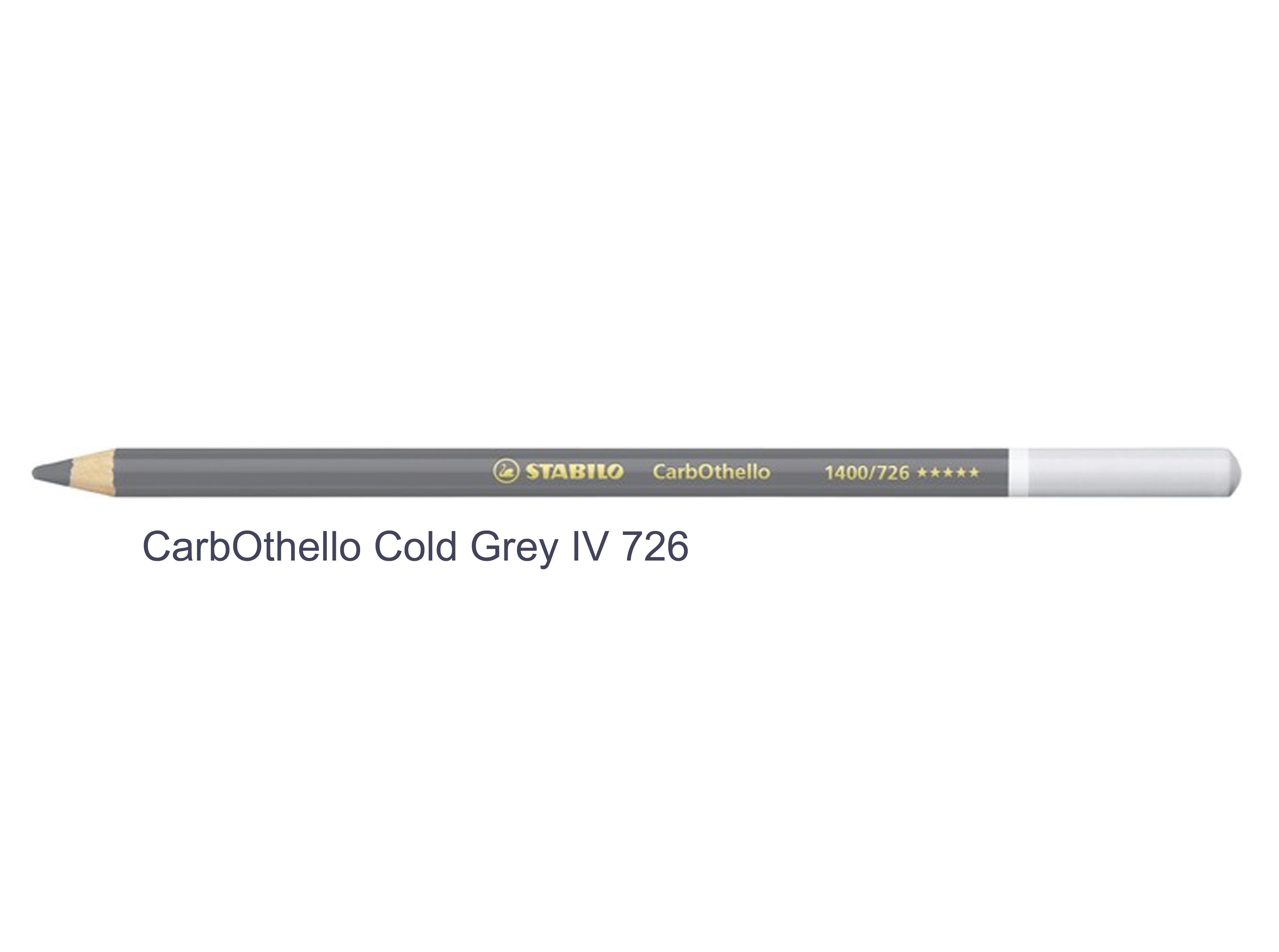 cold grey iv 726 STABILO CarbOthello chalk-pastel pencils