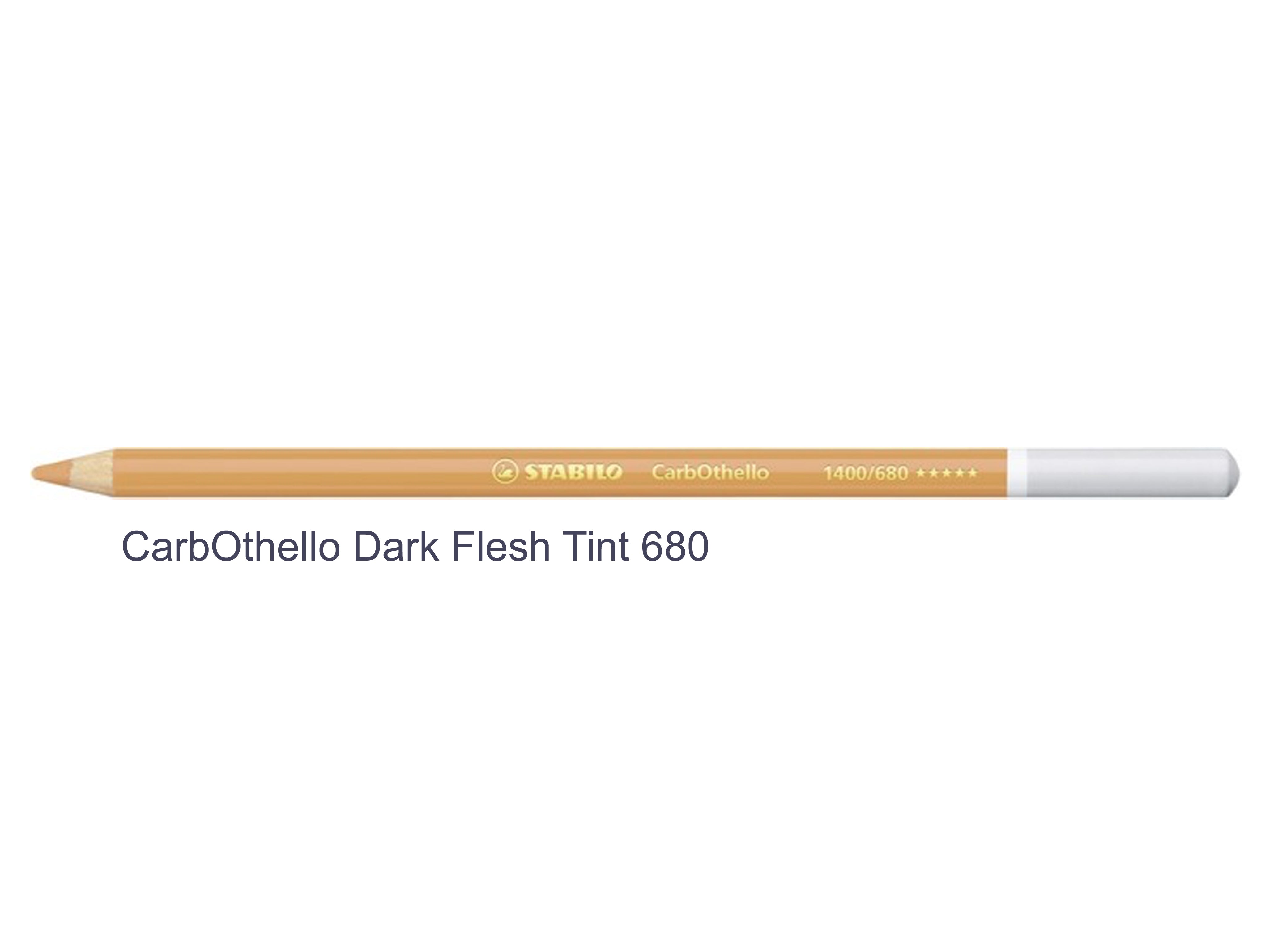 dark flesh tint 680 STABILO CarbOthello chalk-pastel pencils