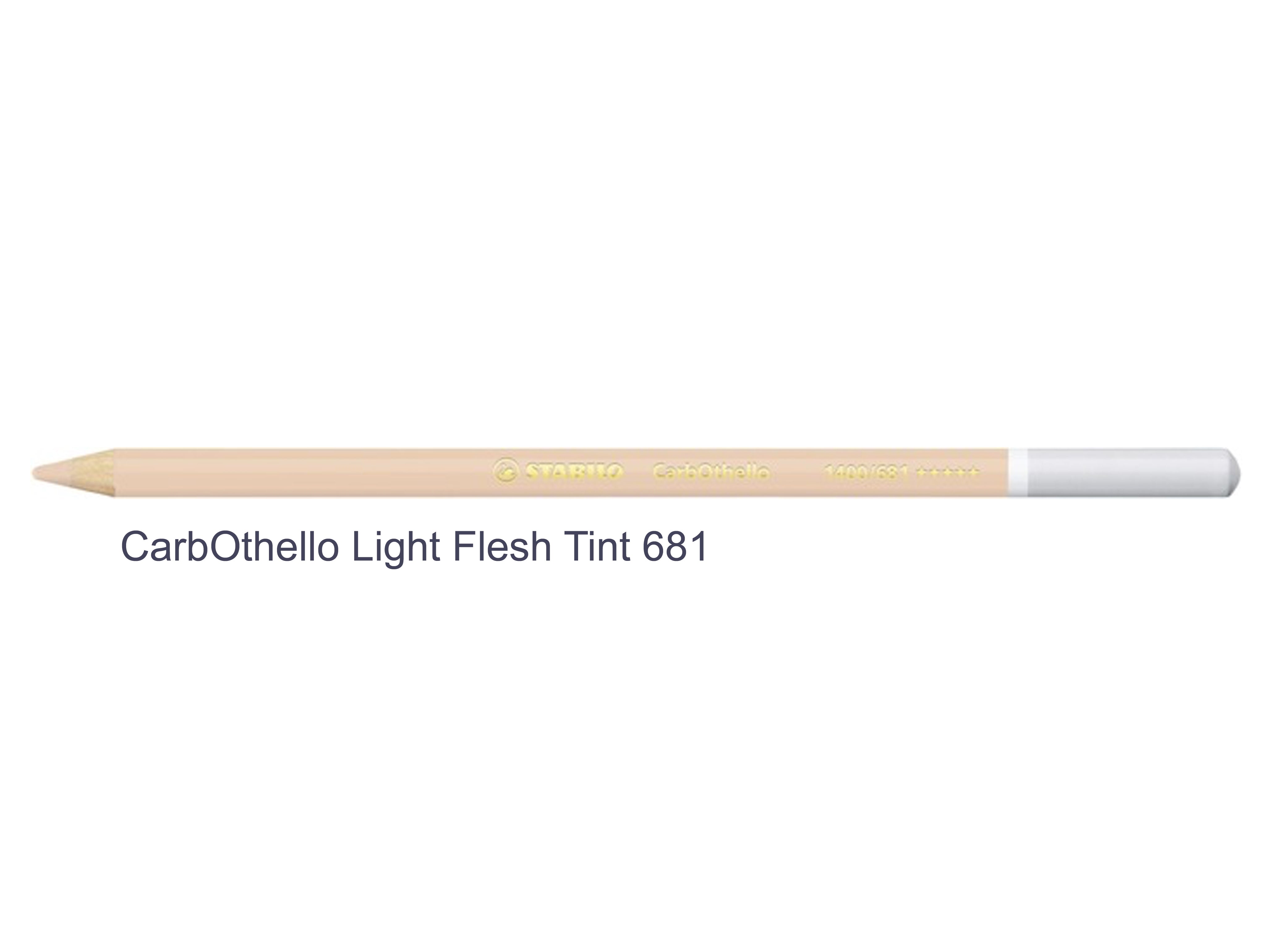 light flesh tine 681 STABILO CarbOthello chalk-pastel pencils