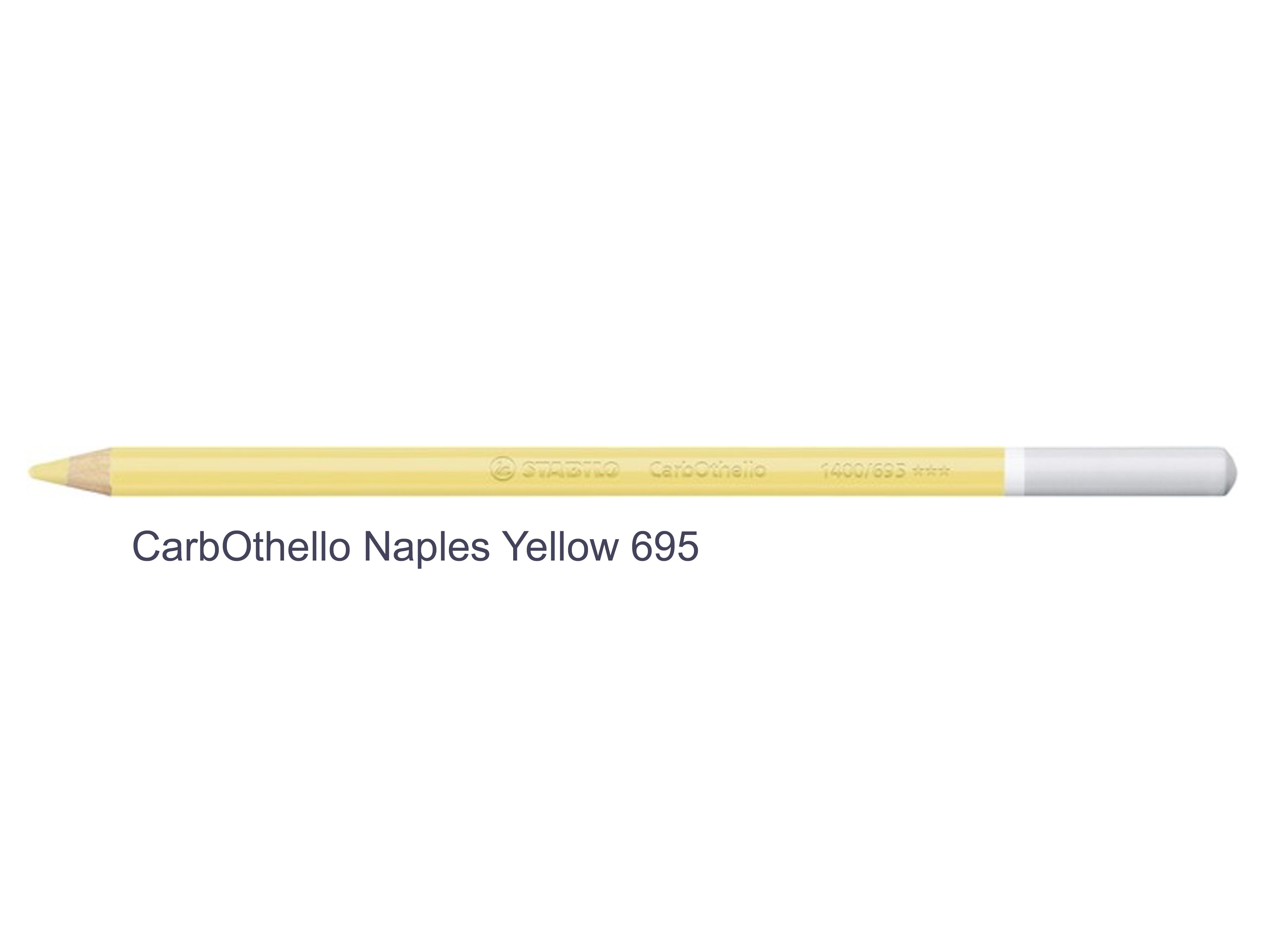 Naples Yellow 695 STABILO CarbOthello chalk-pastel pencils
