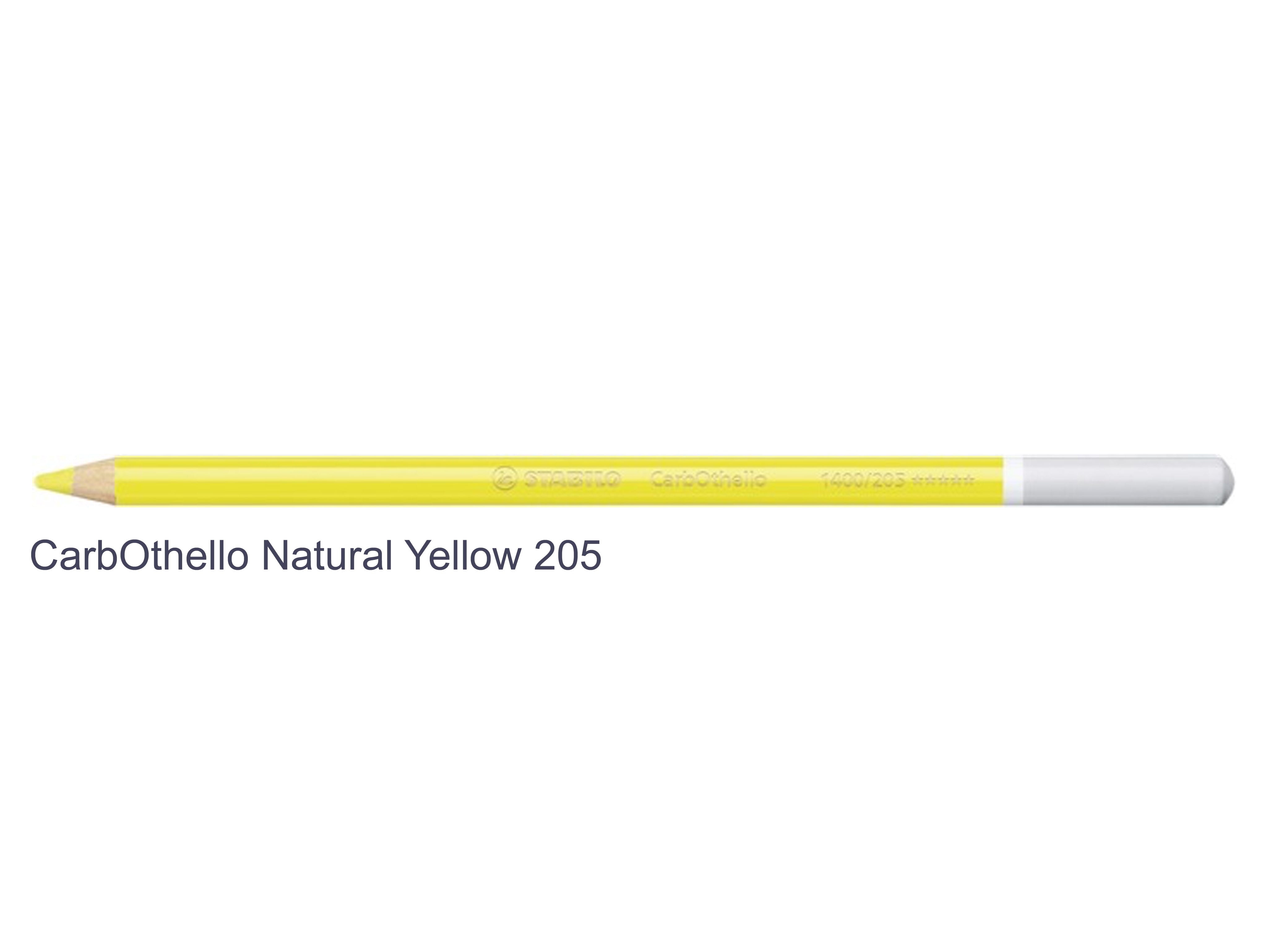 Natural Yellow 205 STABILO CarbOthello chalk-pastel pencils