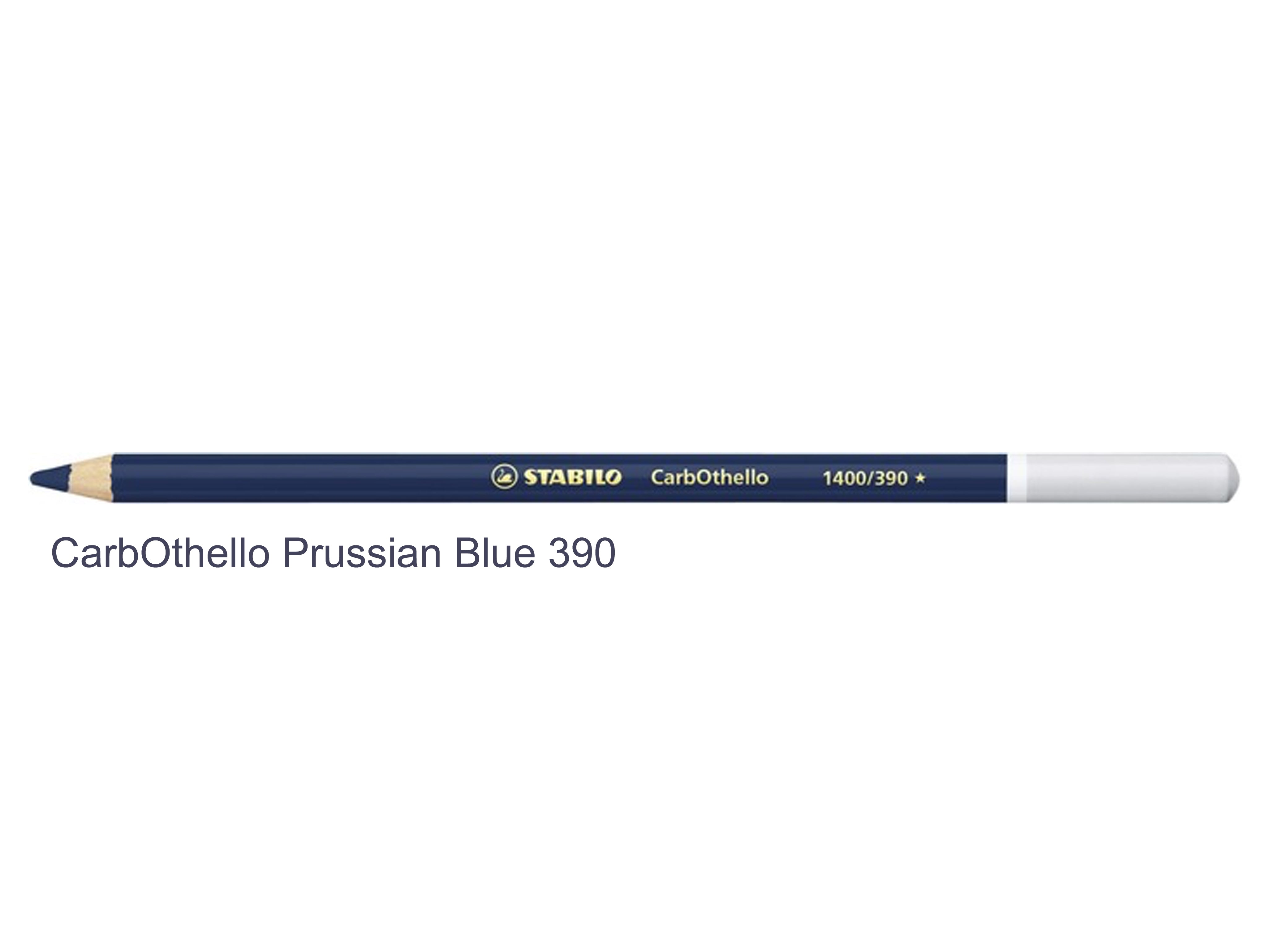 Prussian Blue STABILO CarbOthello chalk-pastel pencils 390