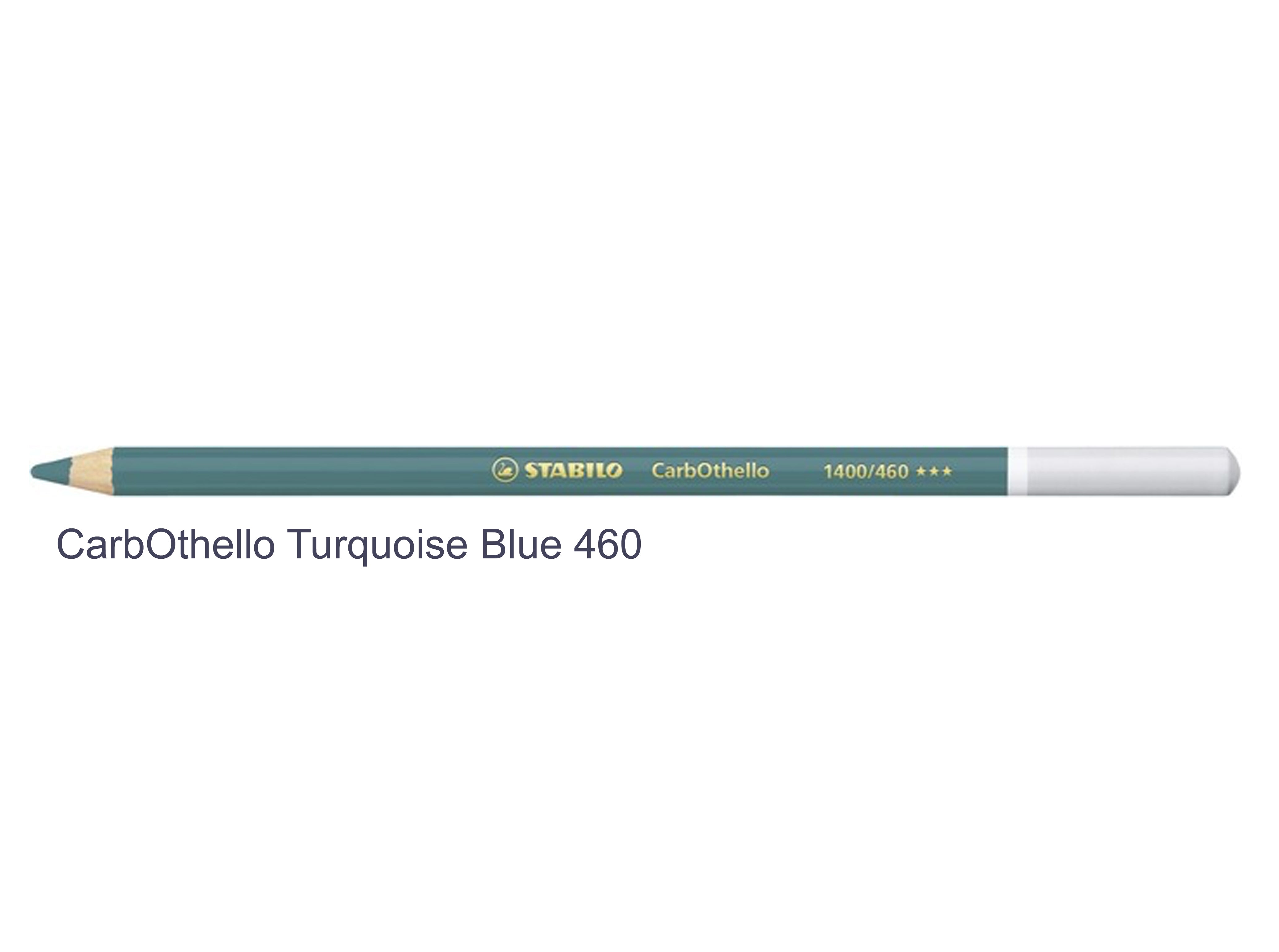 turquoise blue 460 STABILO CarbOthello chalk-pastel pencils