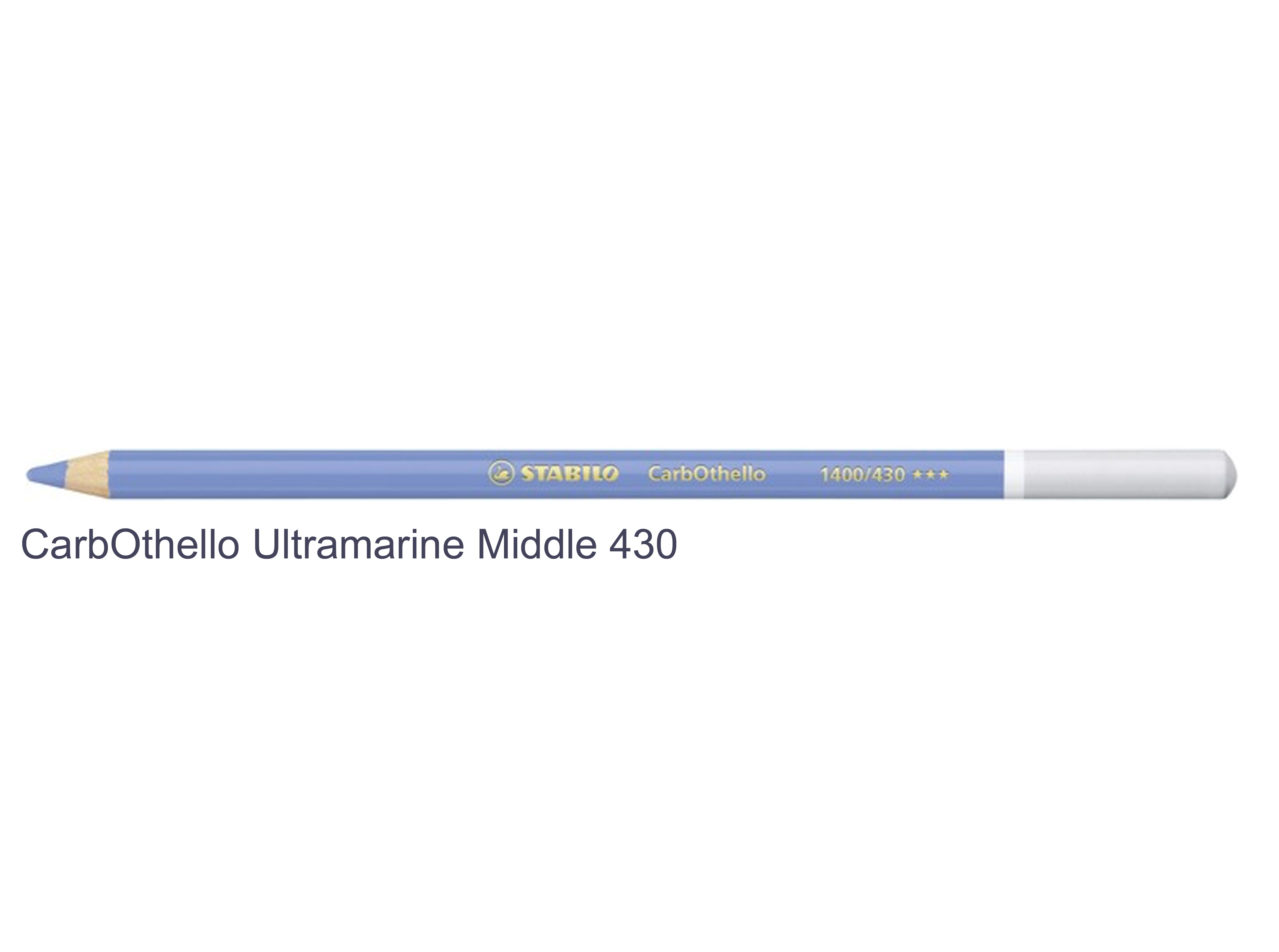 Ultramarine Middle Blue 430 STABILO CarbOthello chalk-pastel pencils