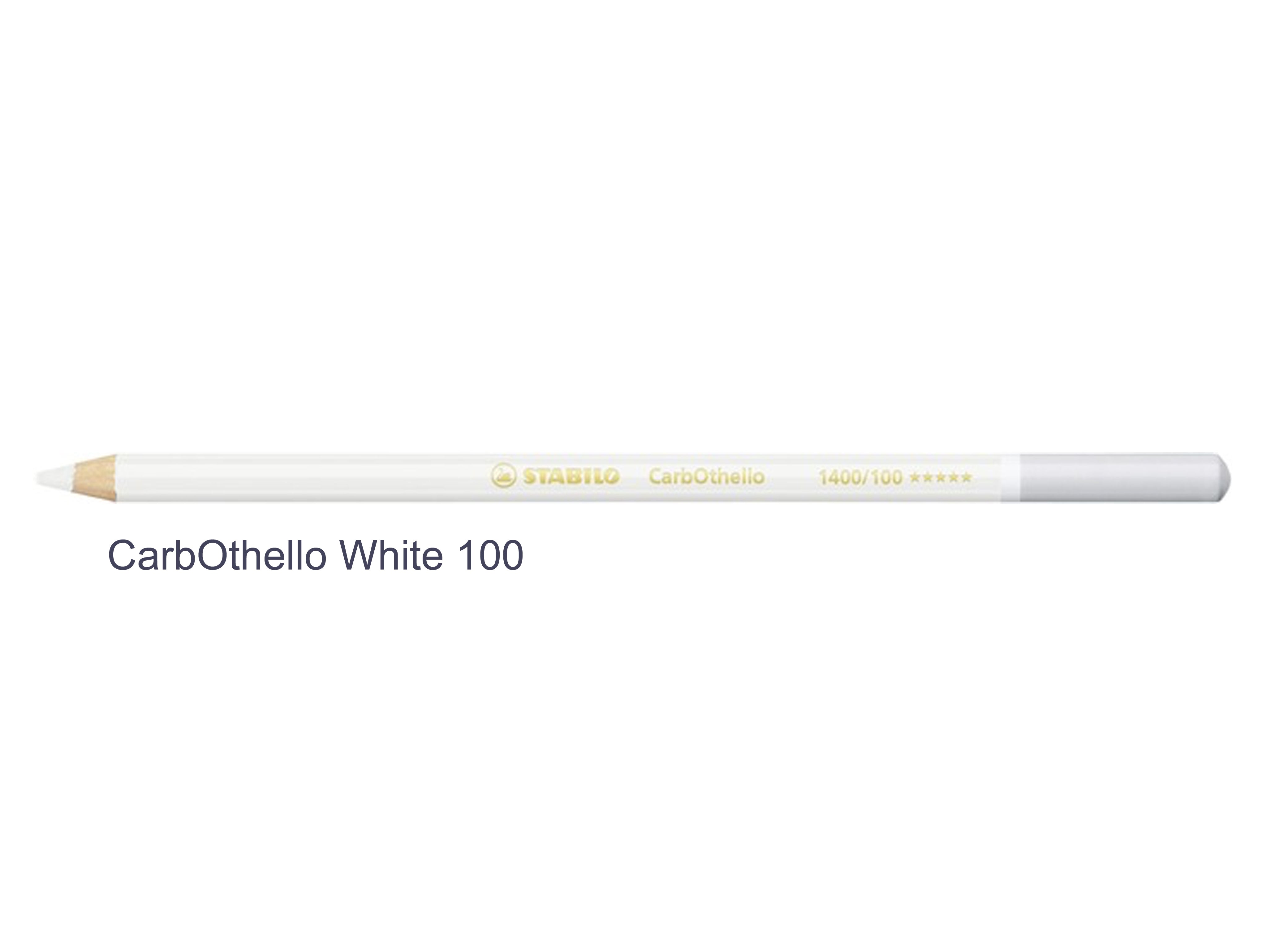 STABILO CarbOthello chalk-pastel pencils white