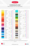 Derwent Chromaflow Coloured Artist Pencils tin of 24