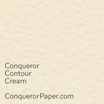 A3 Hammered textured Paper 100 gsm Conqueror Contour Paper Cream - 0