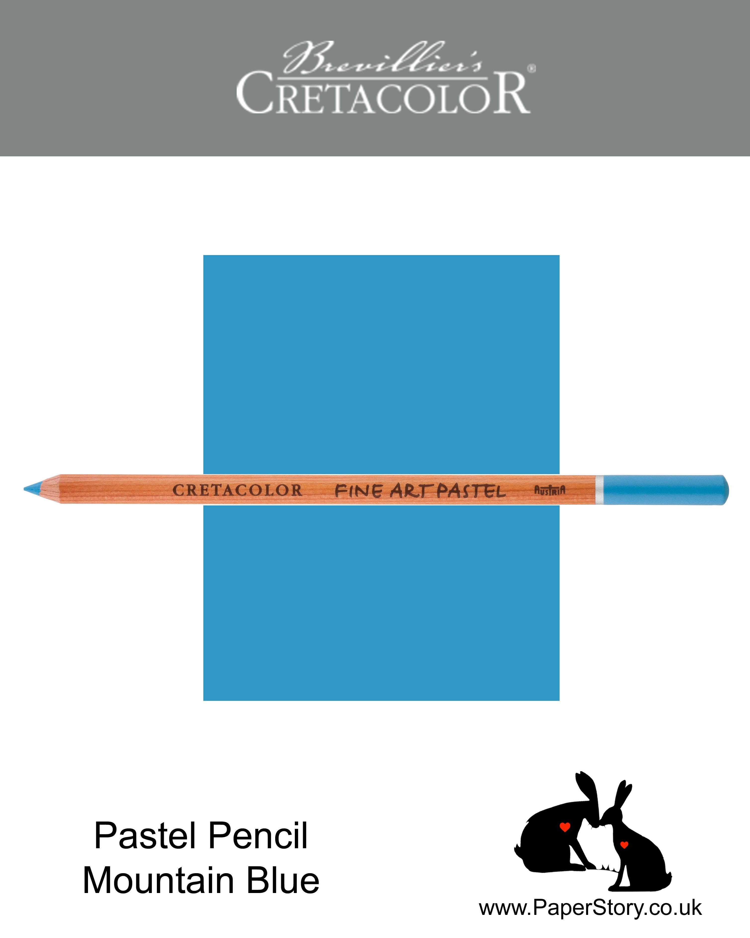 Cretacolor 471 57 Artists Pastel Pencil Mountain Blue