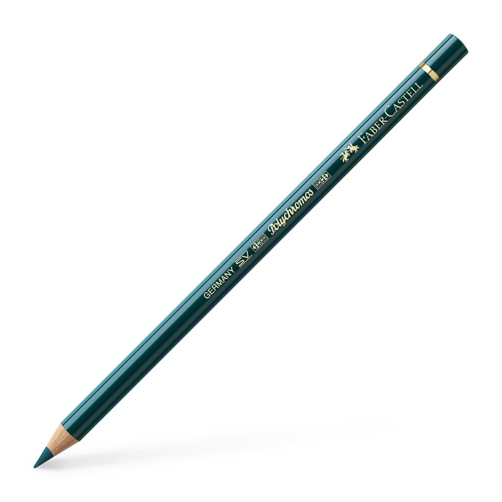 Polychromos Artist Pencil Deep Cobalt Green 158