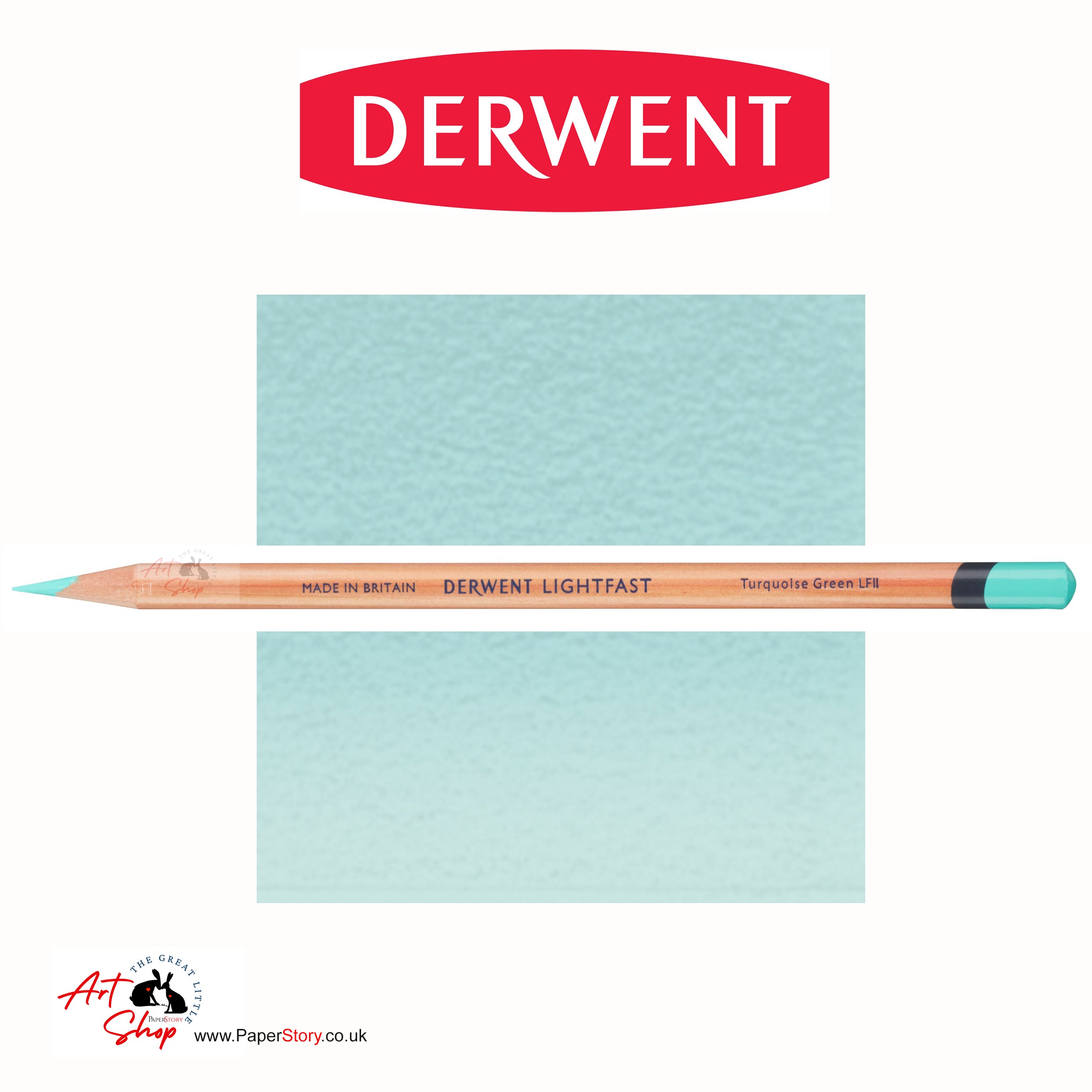 Derwent Lightfast Colour Pencil Turquoise Green