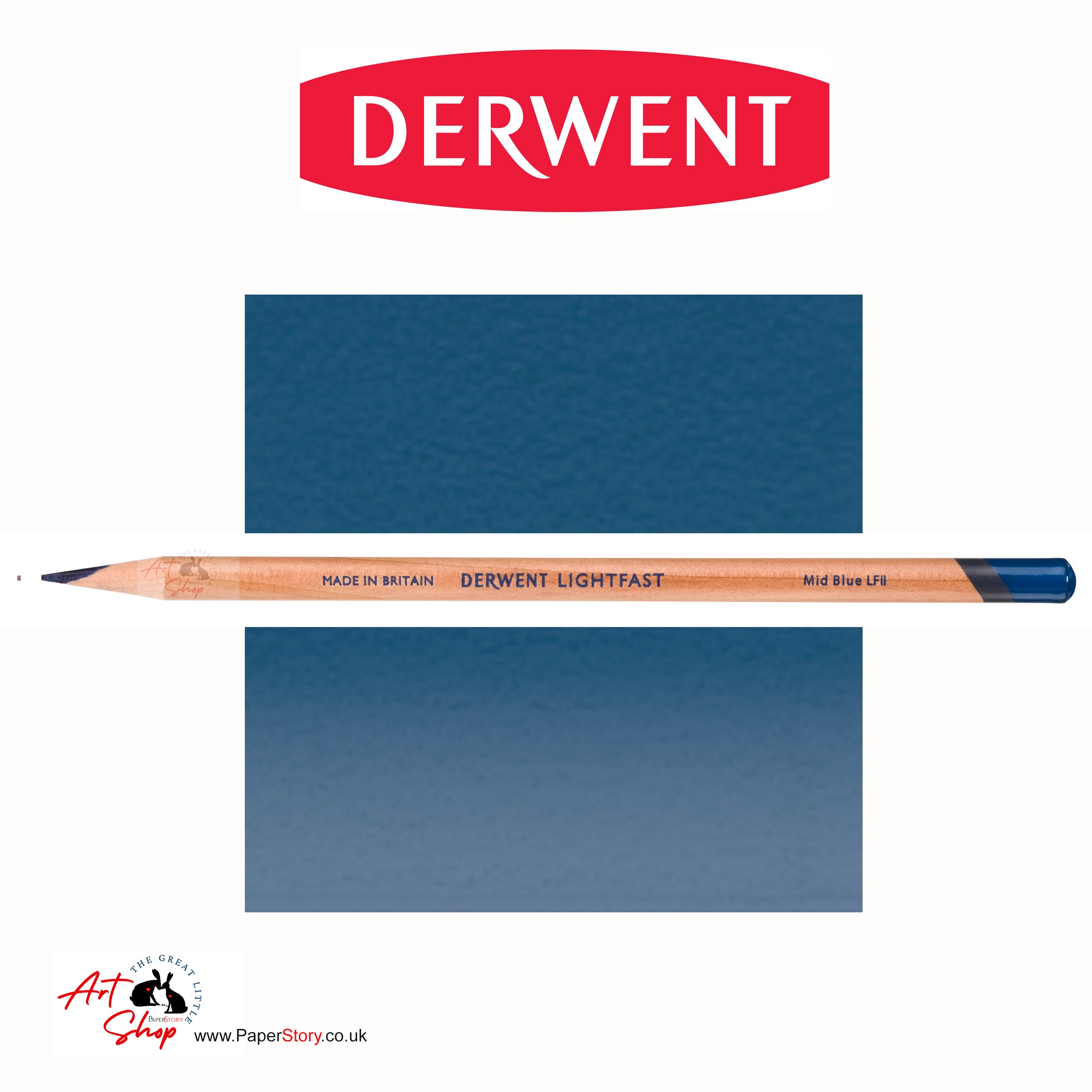 Derwent Lightfast Colour Pencil Mid Blue