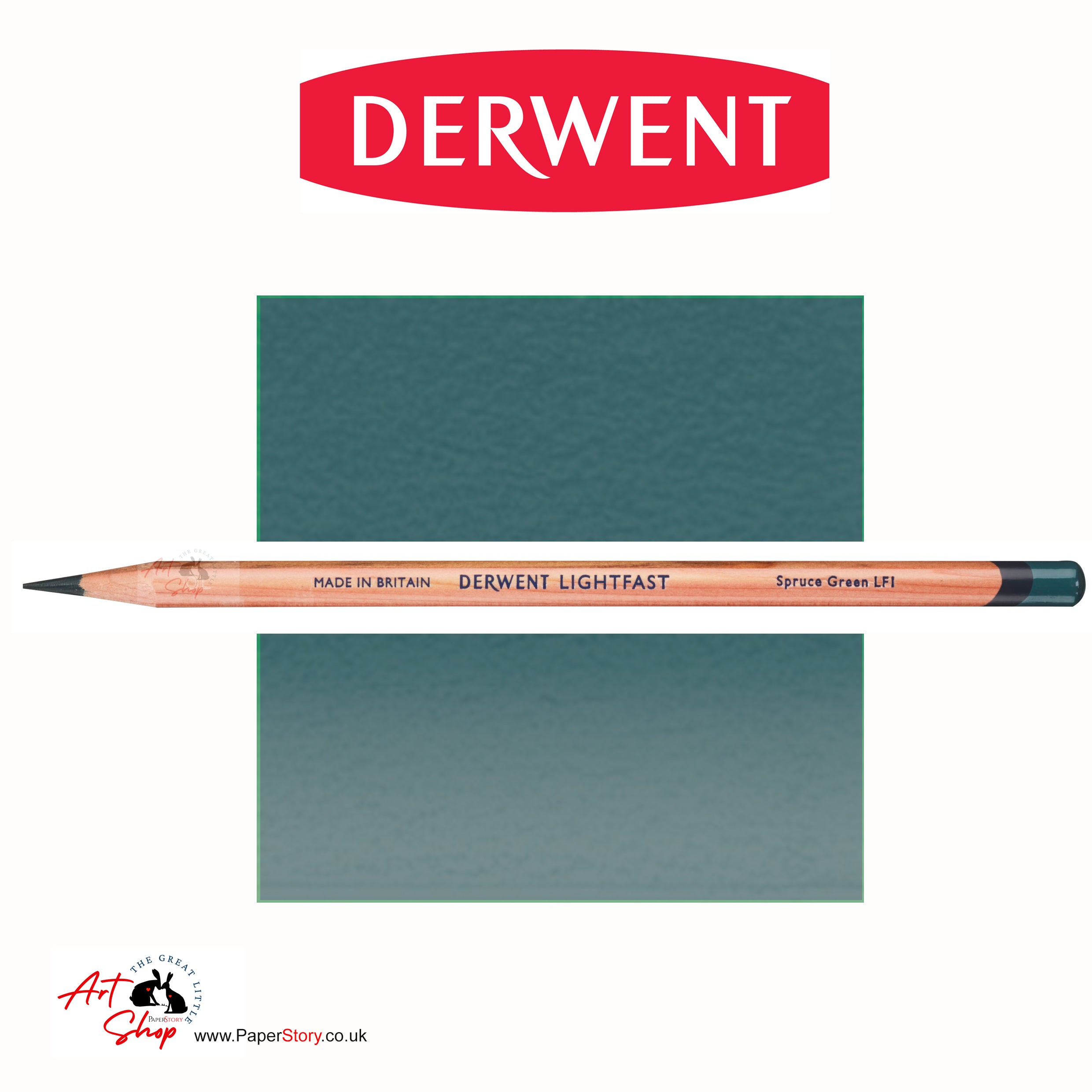 Derwent Lightfast Colour Pencil Spruce Green