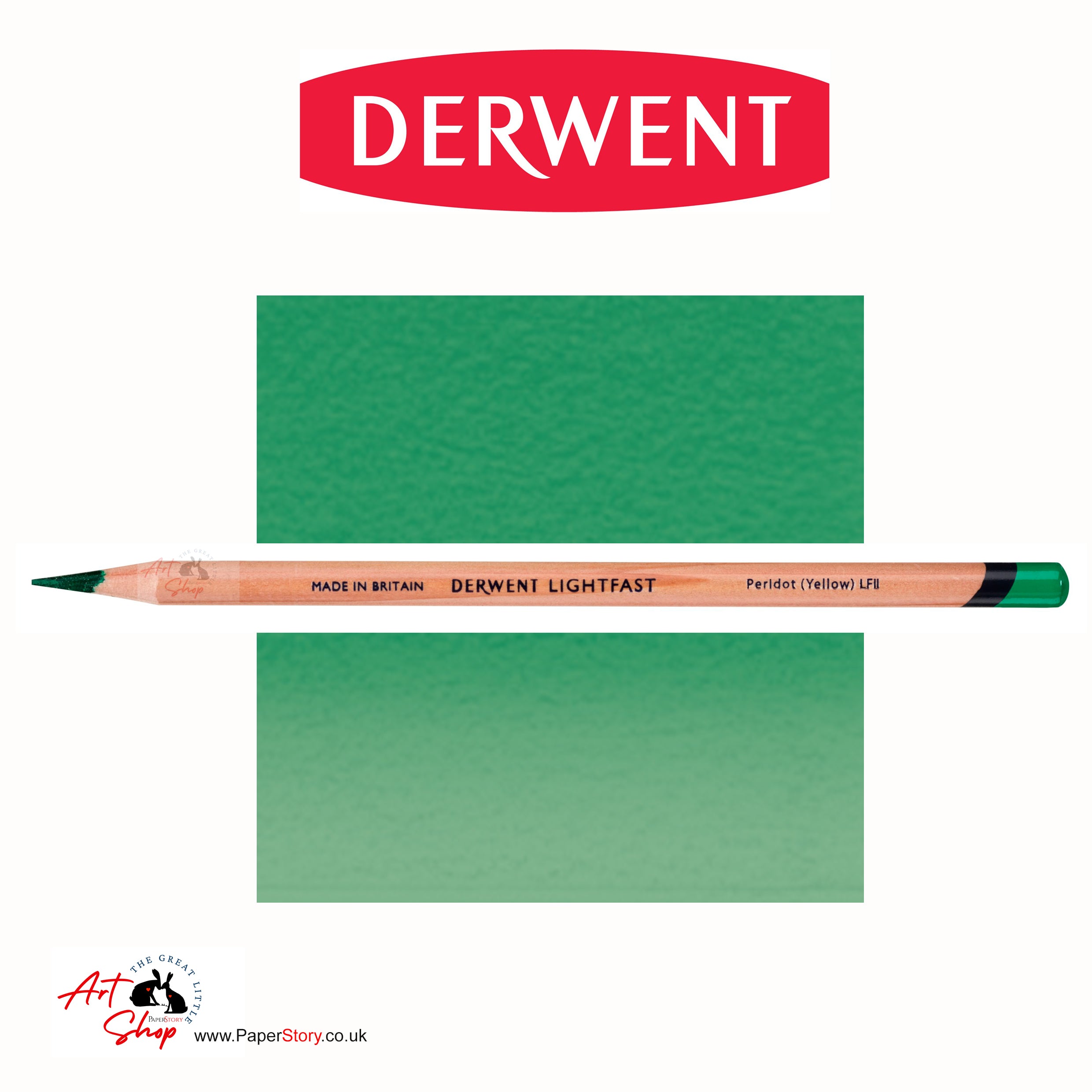 Derwent Lightfast Colour Pencil Peridot (Yellow)