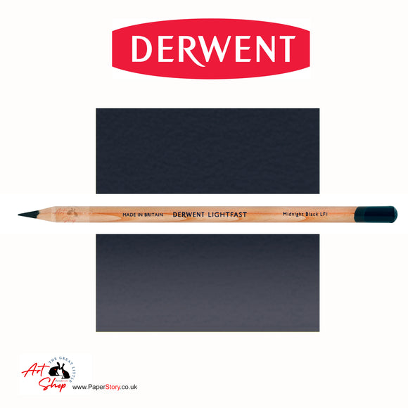 Derwent Lightfast Colour Pencil Midnight Black