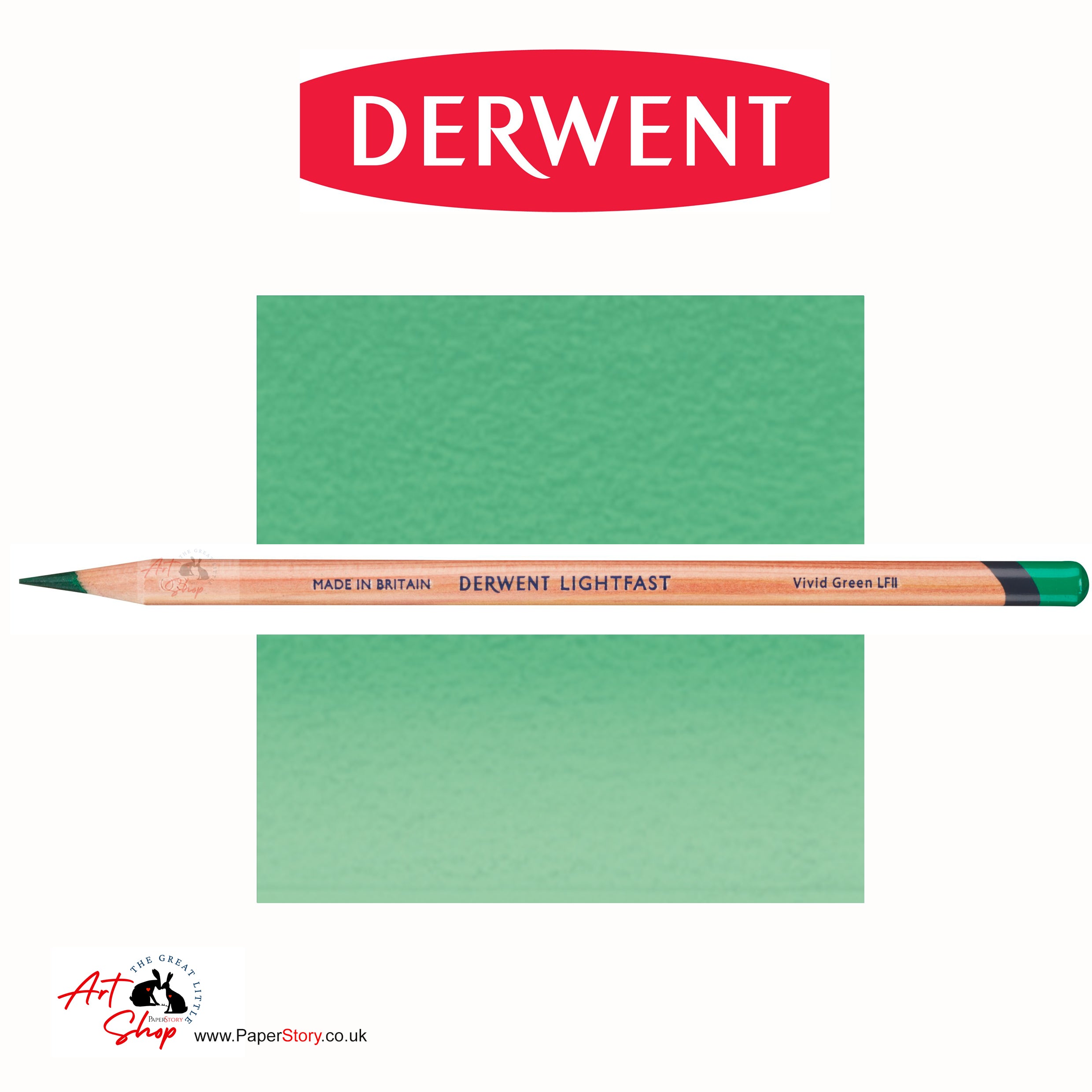Derwent Lightfast Colour Pencil Vivid Green