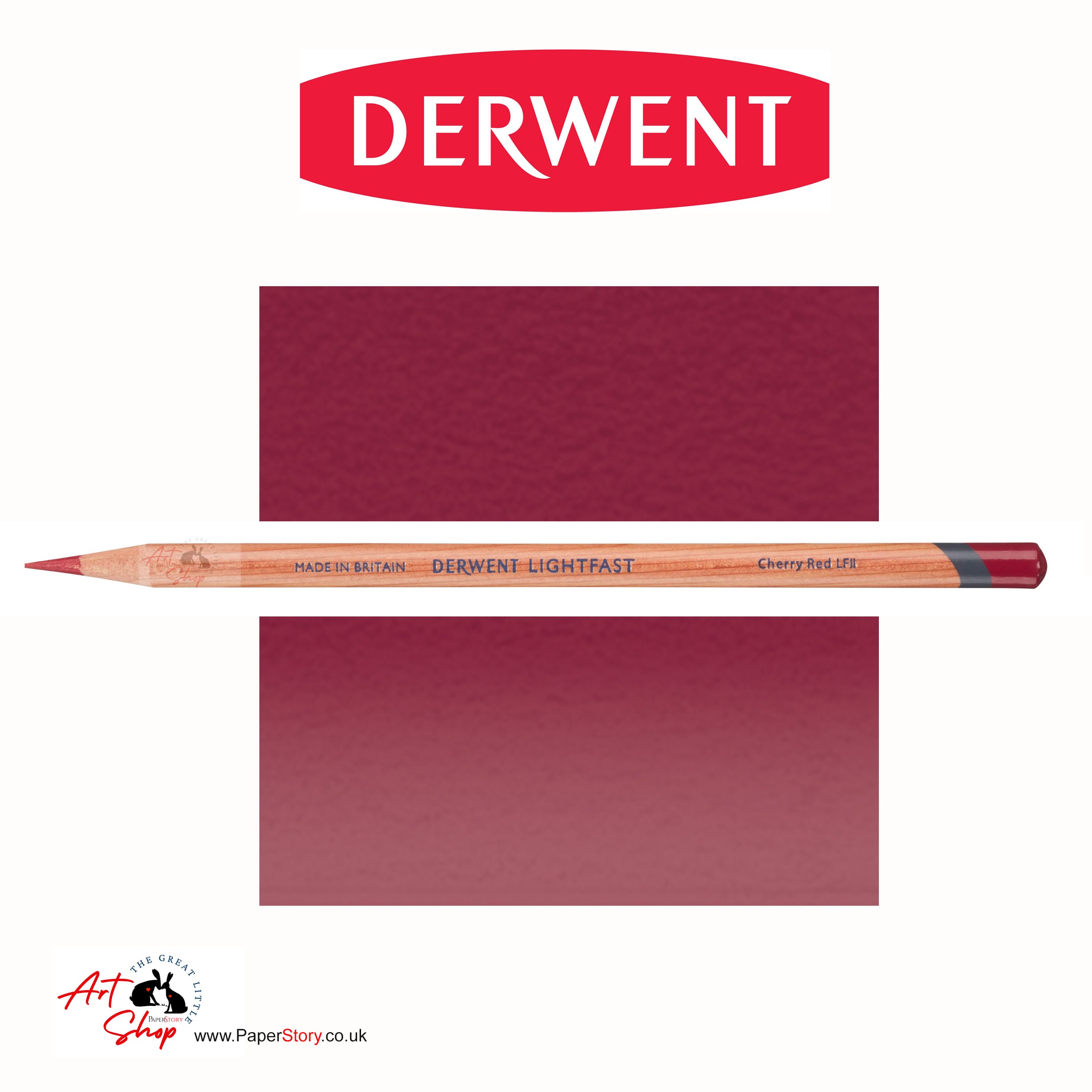 Derwent Lightfast Colour Pencil Cherry Red