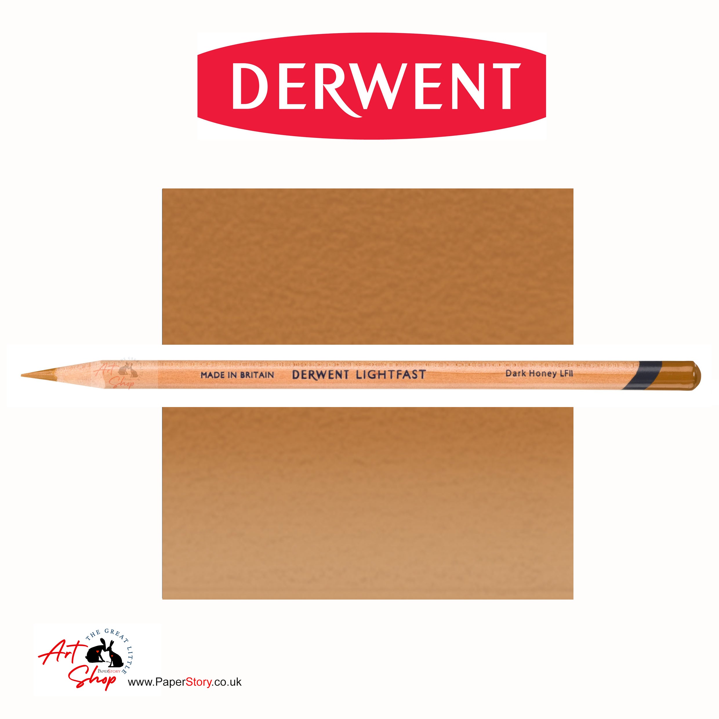 Derwent Lightfast Colour Pencil Dark Honey