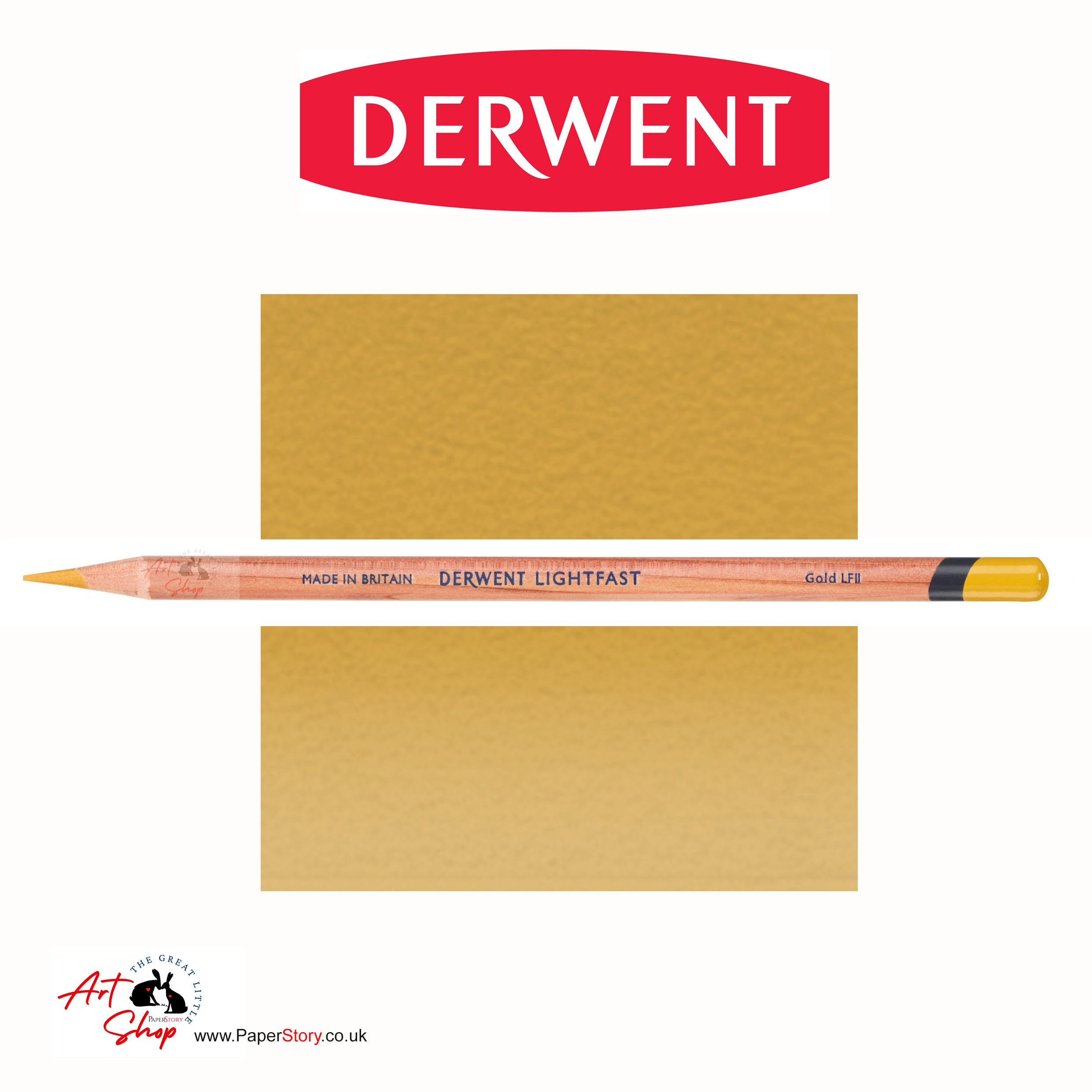 Derwent Lightfast Colour Pencil Gold