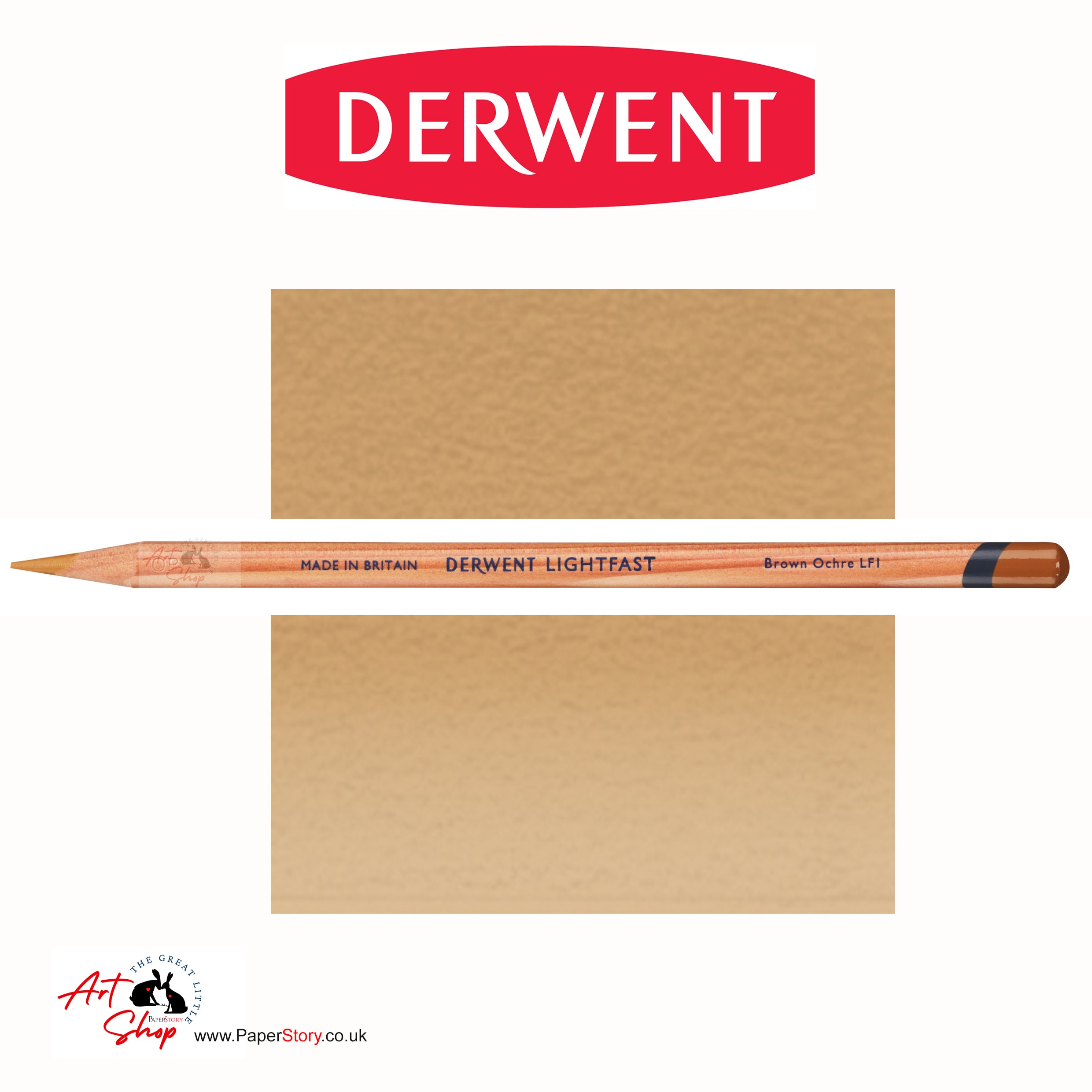 Derwent Lightfast Colour Pencil Brown Ochre