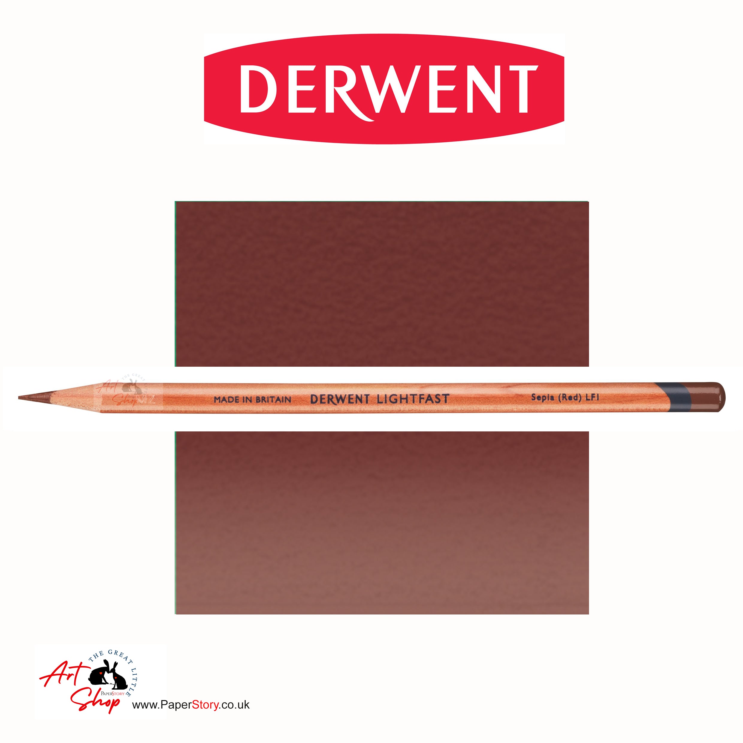 Derwent Lightfast Colour Pencil Sepia (Red)