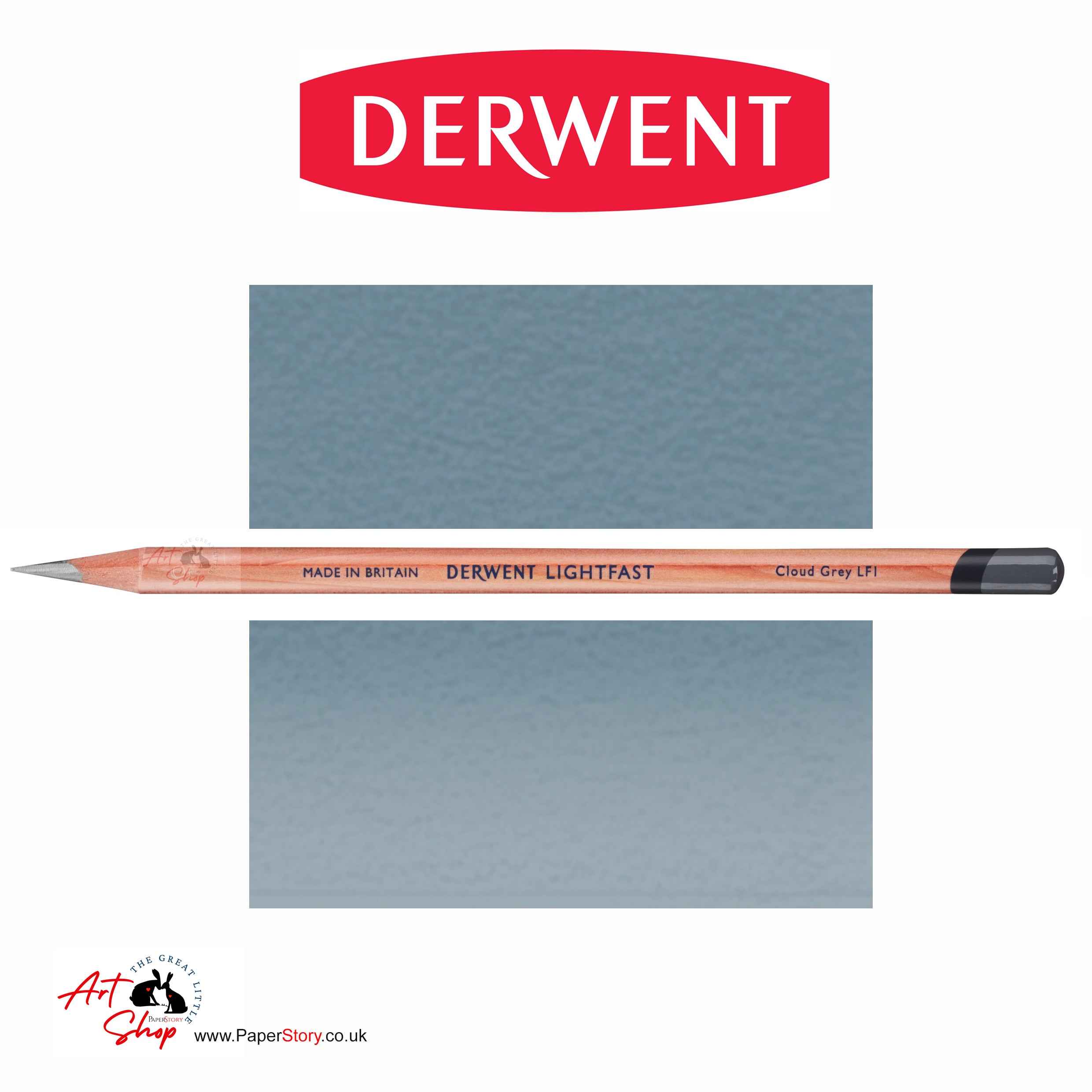 Derwent Lightfast Colour Pencil Cloud Grey