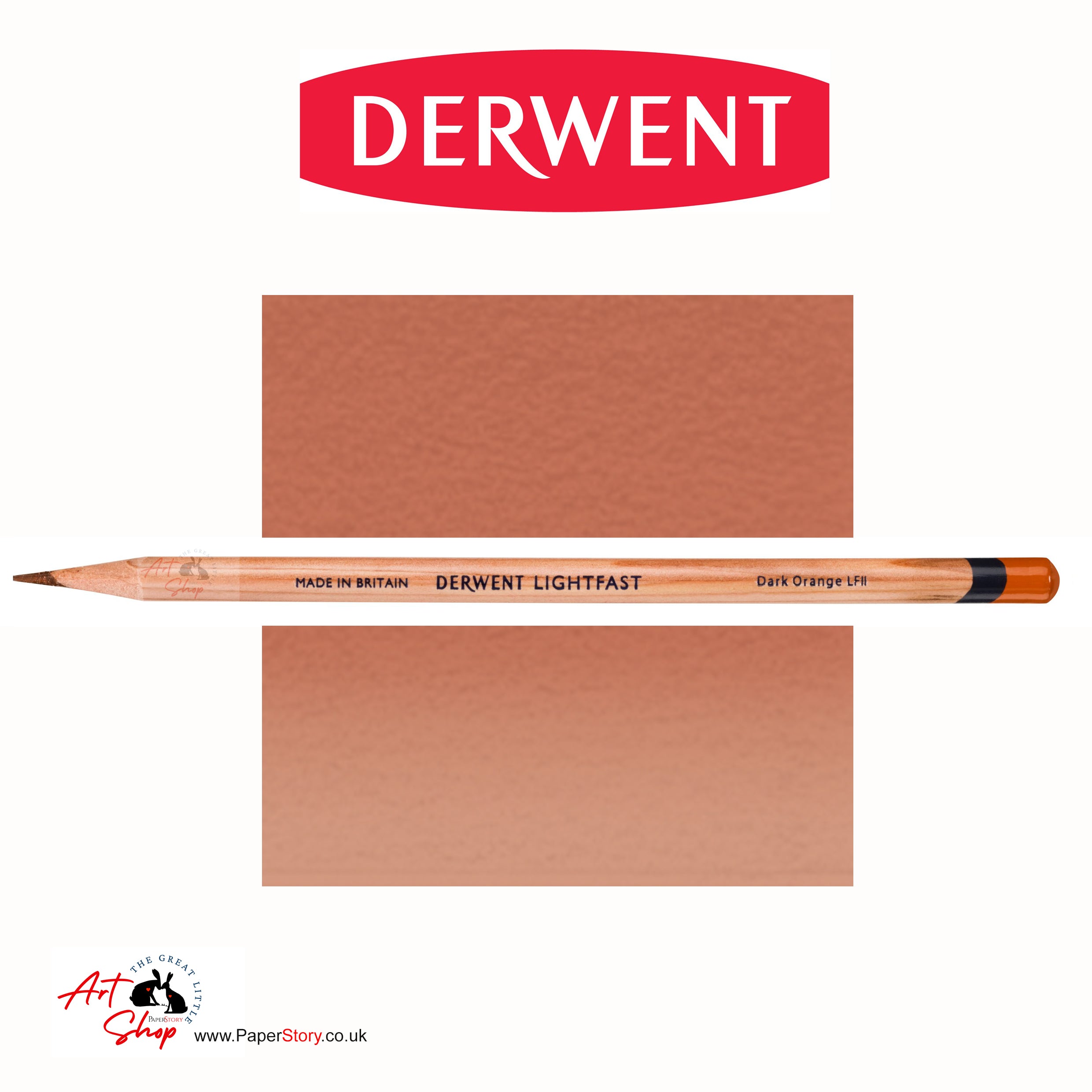 Derwent Lightfast Colour Pencil Dark Orange