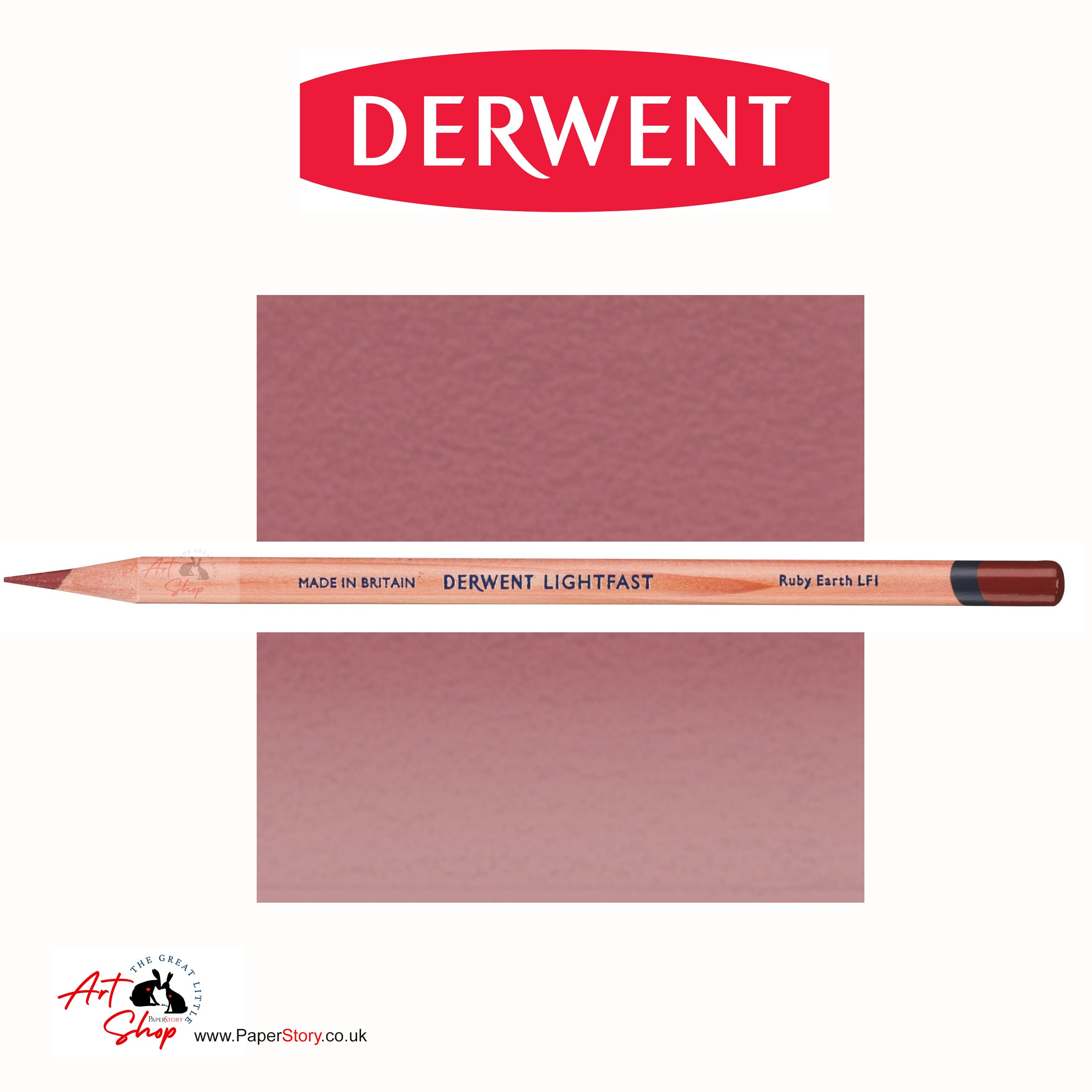 Derwent Lightfast Colour Pencil Ruby Earth