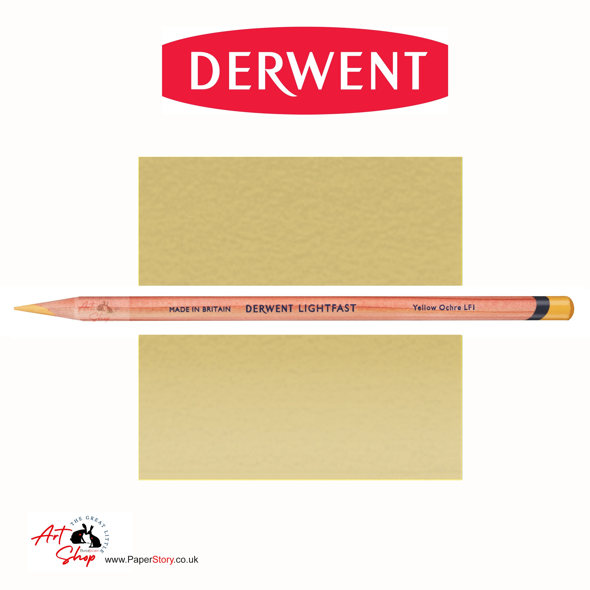 Derwent Lightfast Colour Pencil Yellow Ochre
