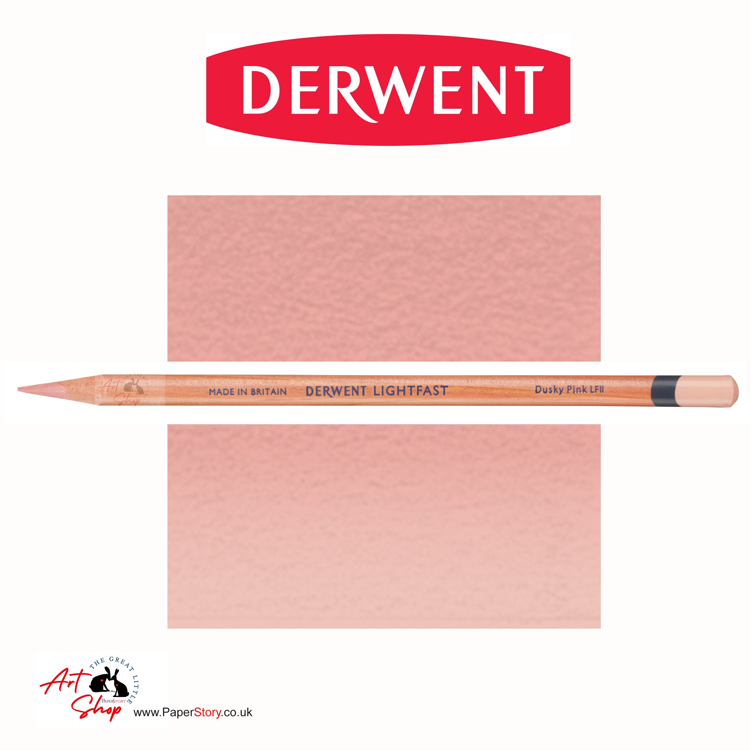 Derwent Lightfast Colour Pencil Dusky Pink