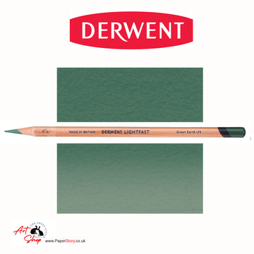 Derwent Lightfast Colour Pencil Green Earth