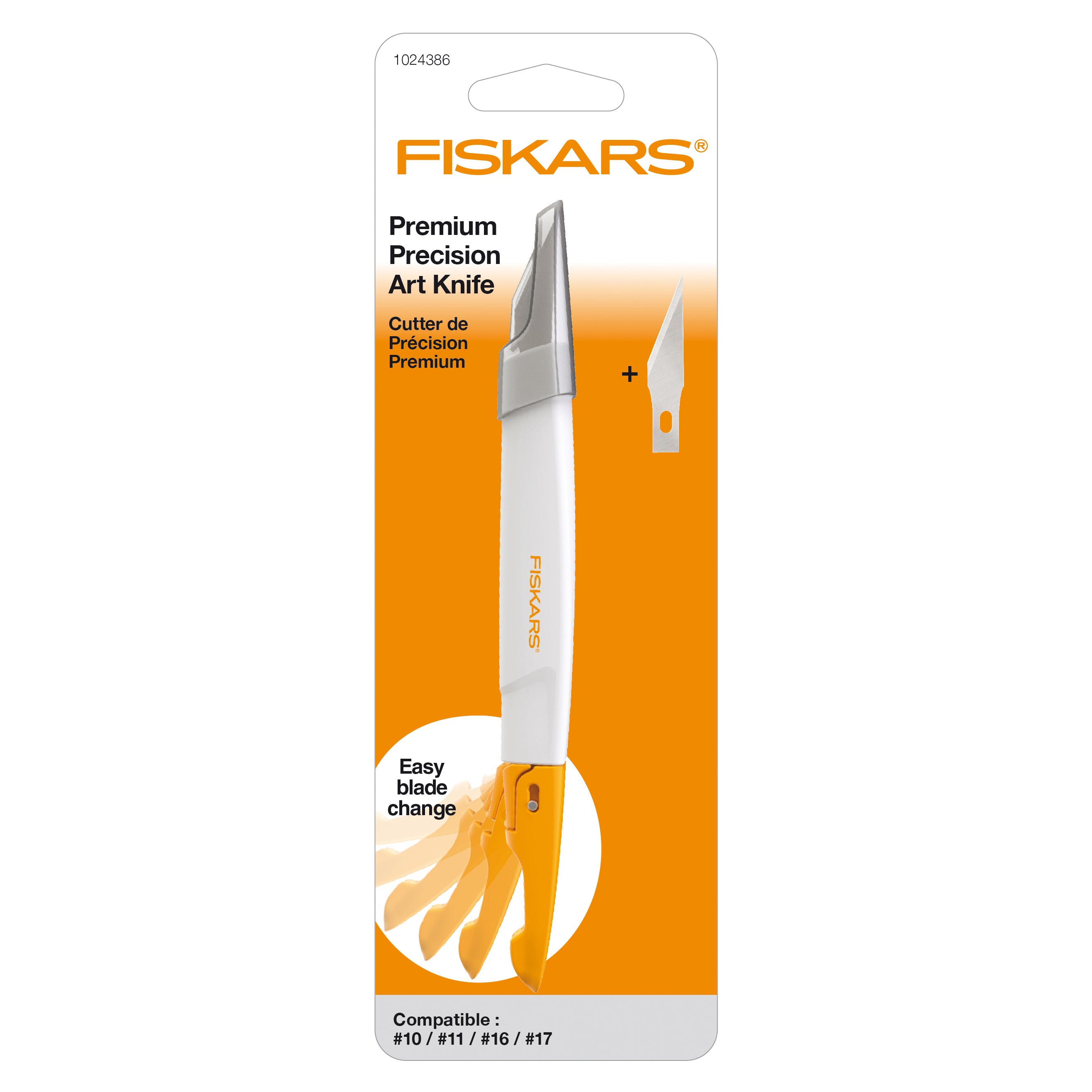 Fiskars ACM easy change craft knife ( WITHOUT BLADE )