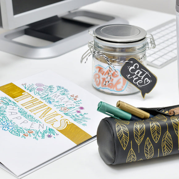 Faber Castell Metallic Marker Pen Wanderlust Green