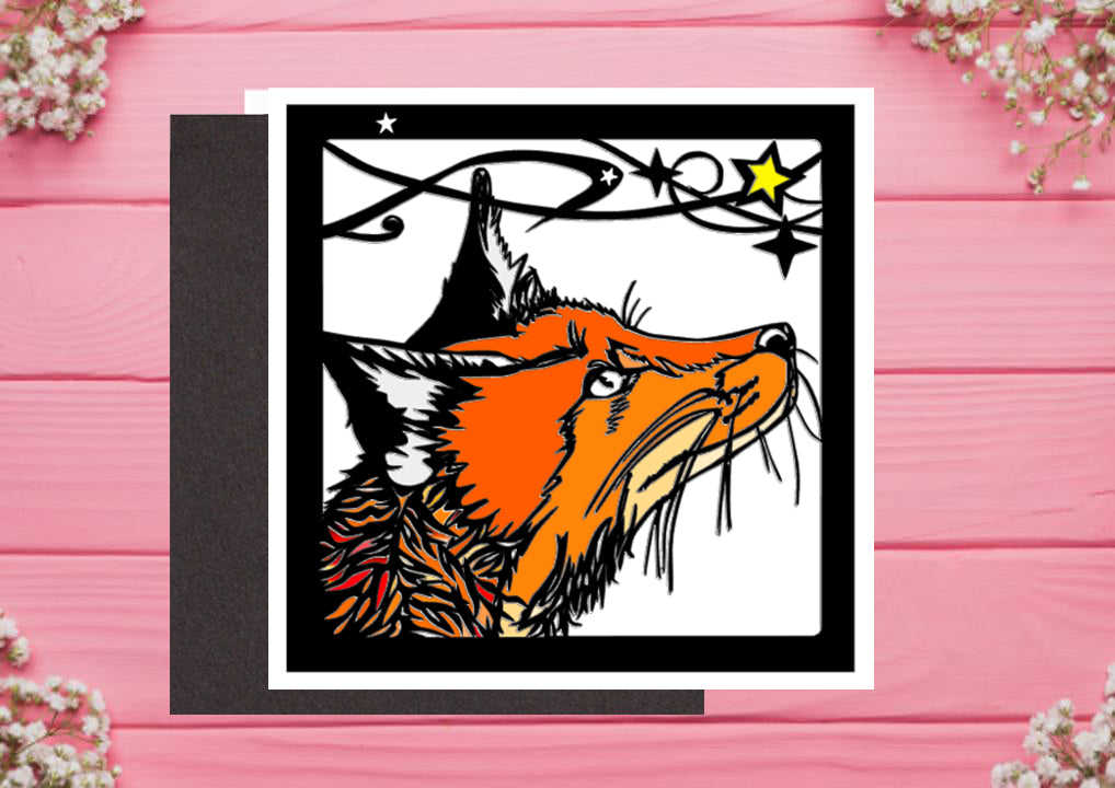 Greetings Card  by PaperStory Fox "Wild & Free"