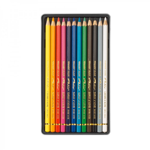 Caran d'Ache Pablo 12 Colour assortment