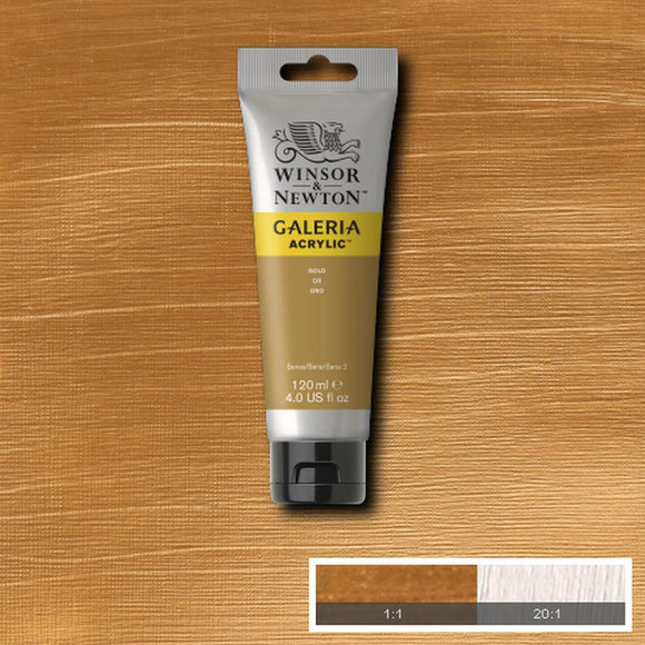 Winsor & Newton Galeria Acrylic Cadmium Gold 120ml