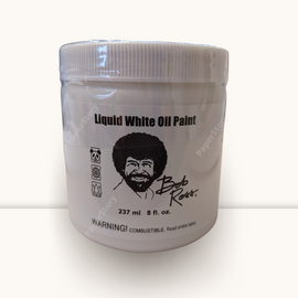 Bob Ross Liquid White Oil paint base coat 237 mls