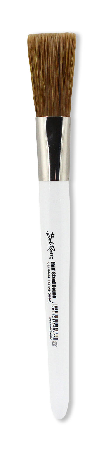 Bob Ross Half Size large Round Brush R6440 1 Inch