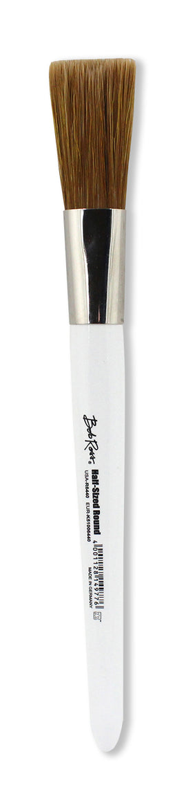 Bob Ross Half Size large Round Brush R6440 1 Inch