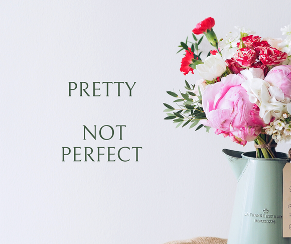 Pretty Not Perfect A4 Paper x 10 sheets