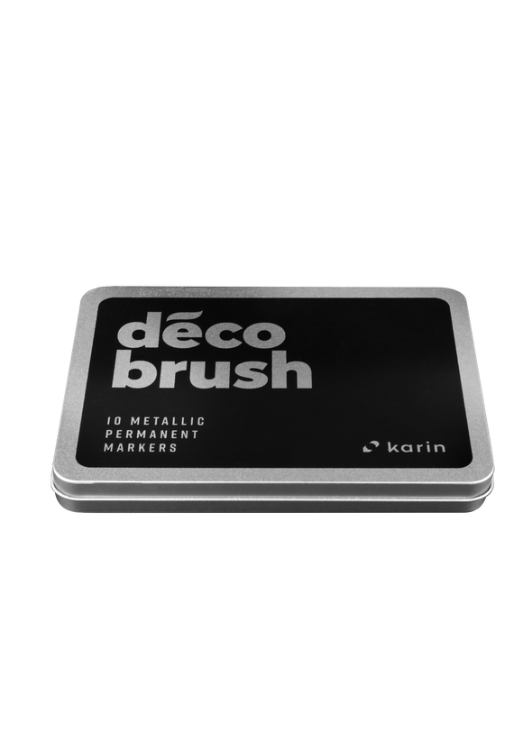 Karin déco brush Metallic Pen Set of 10