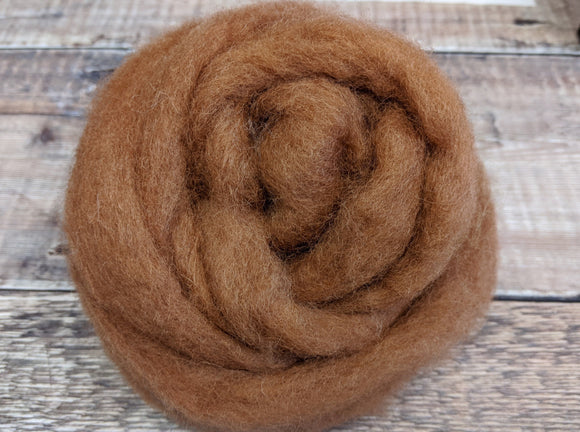 felting wool : Creature Comforts : Sienna : Corriedale
