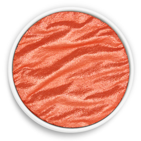 Vibrant Orange Coliro Pearlcolors Watercolour Paint C044