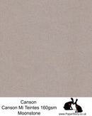 Canson Mi Teintes acid free,Felted warm Grey hammered texture honeycomb surface paper 160 gsm. 