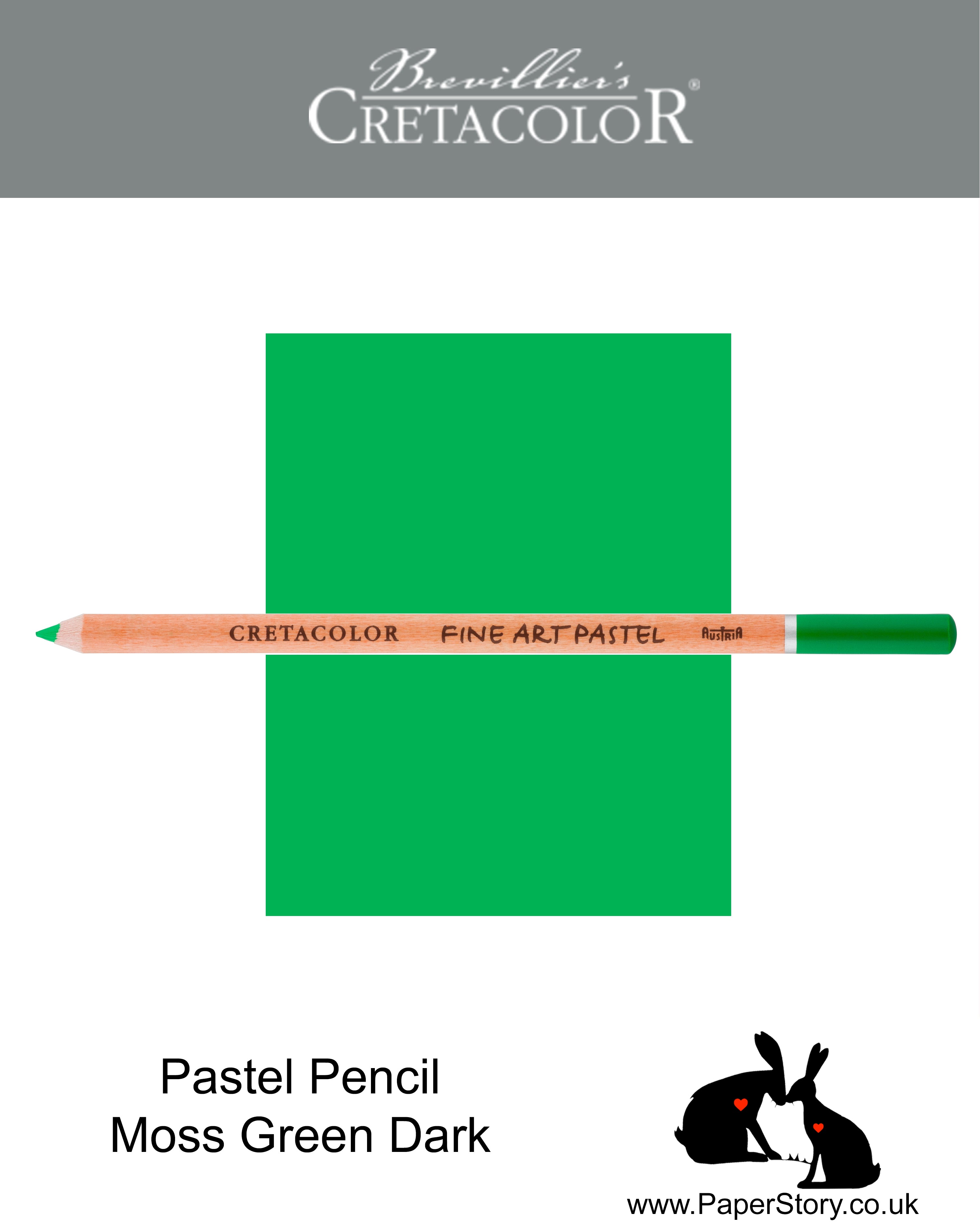 Cretacolor 471 82 Artists Pastel Pencil Moss Green Dark