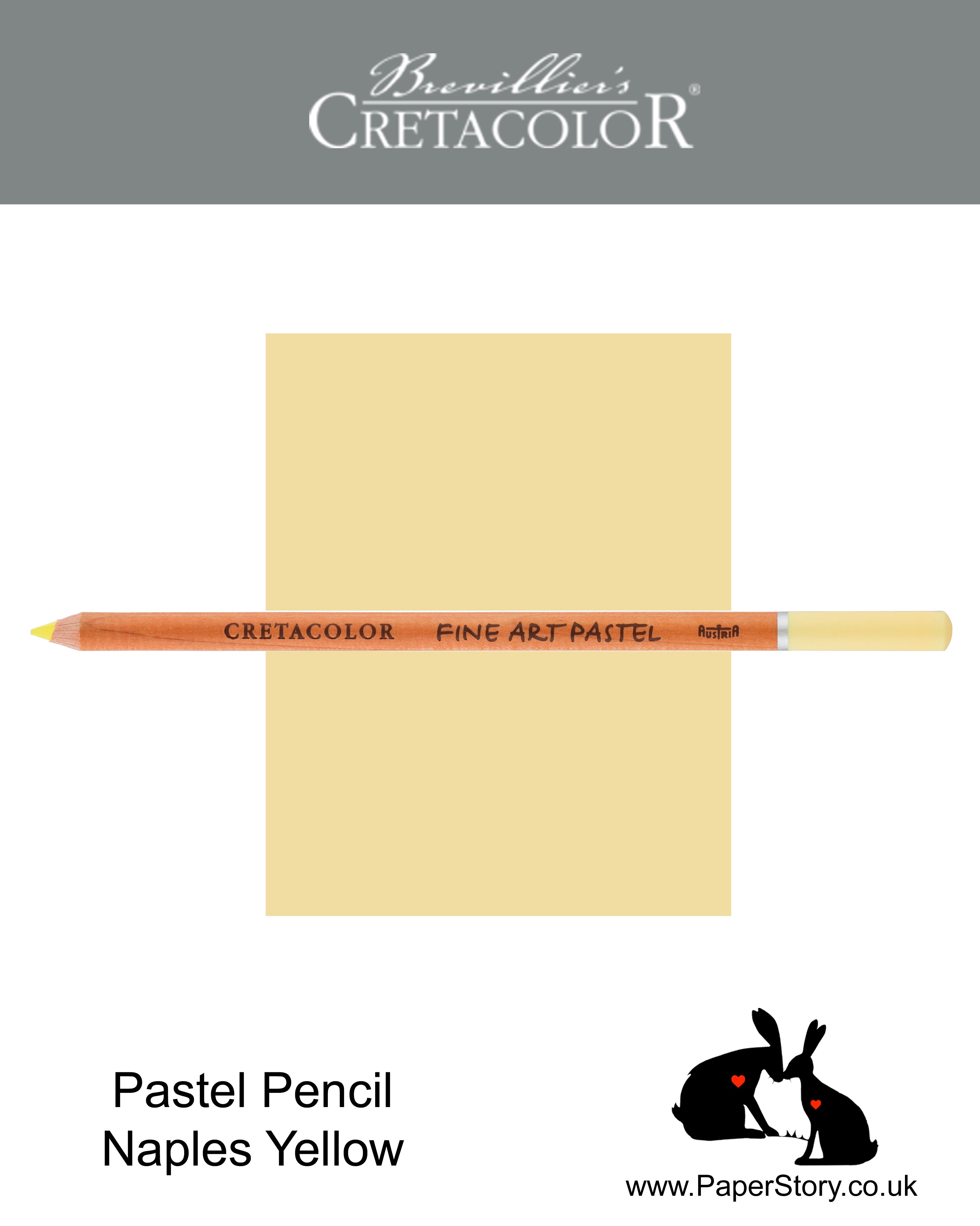 Cretacolor 471 05 Artists Pastel Pencil Naples Yellow