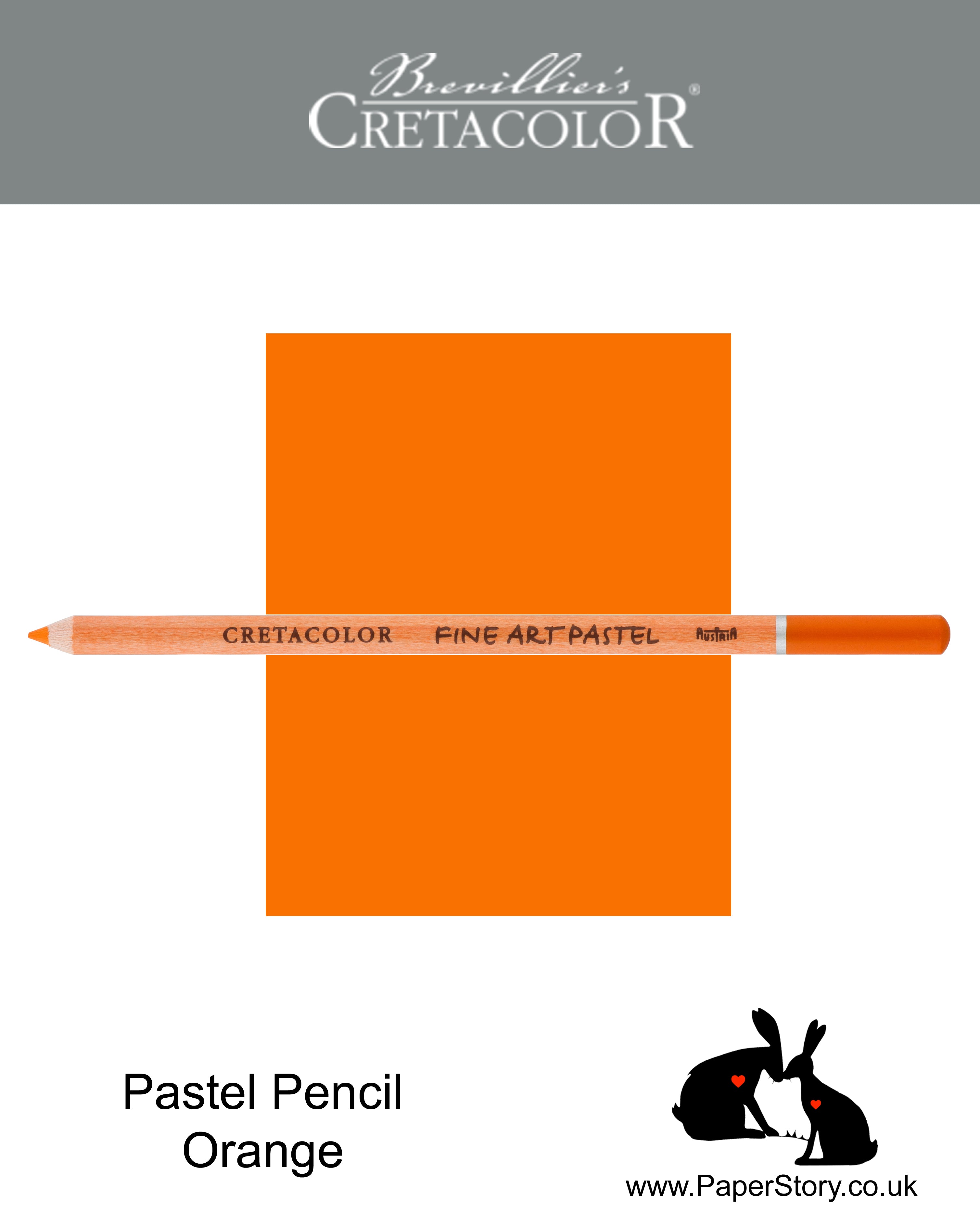 Cretacolor 471 11 Artists Pastel Pencil Orange
